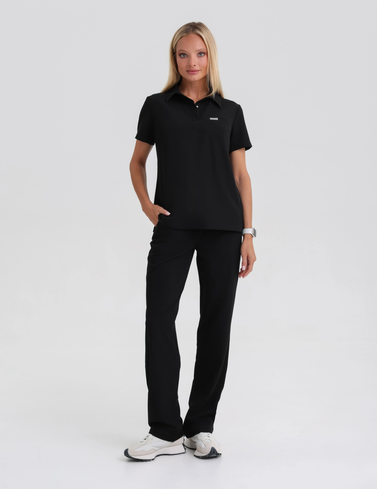 Dámske Lekárske Nohavice Tiffany - BLACK