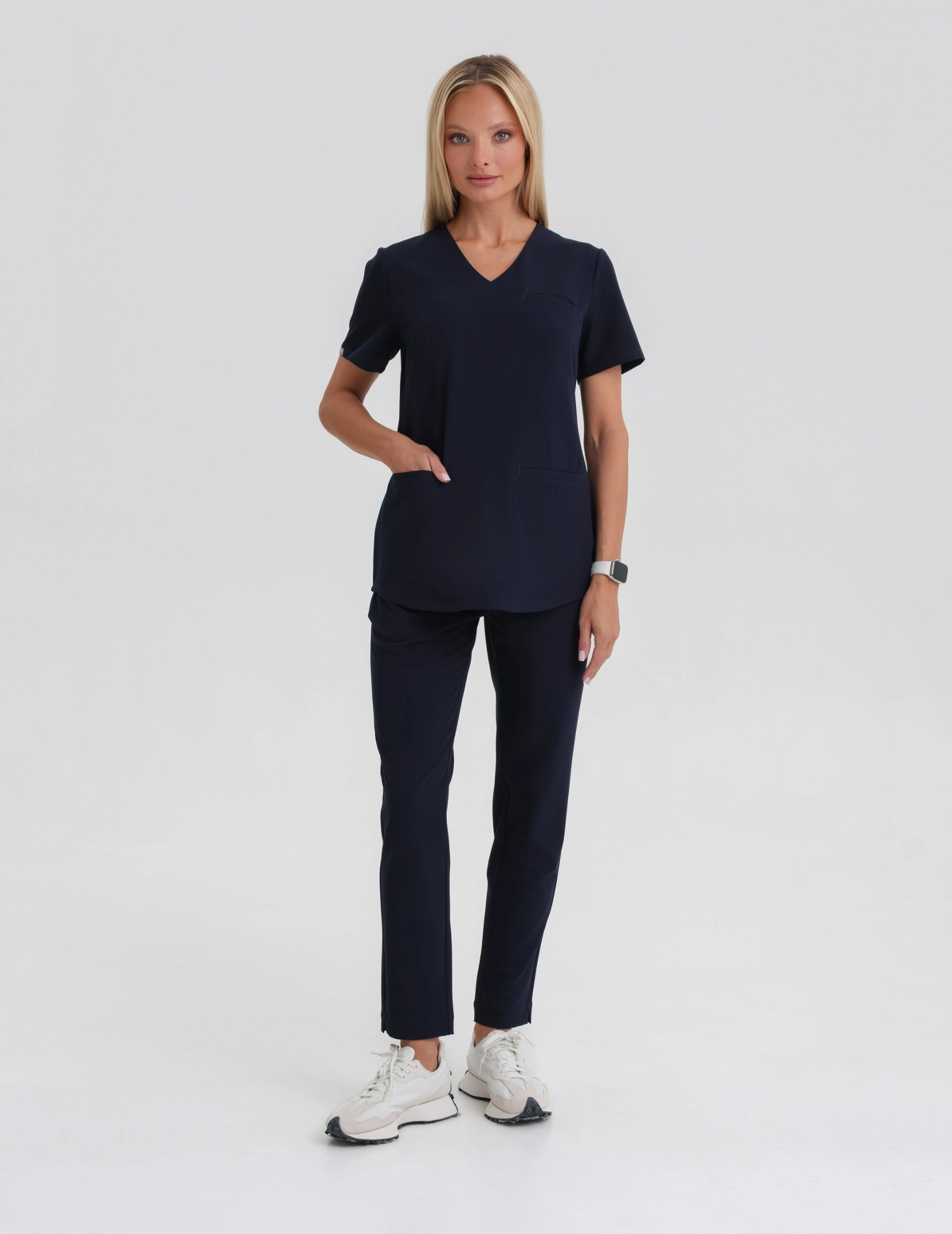 Dámske nohavice Basic - DARK NAVY
