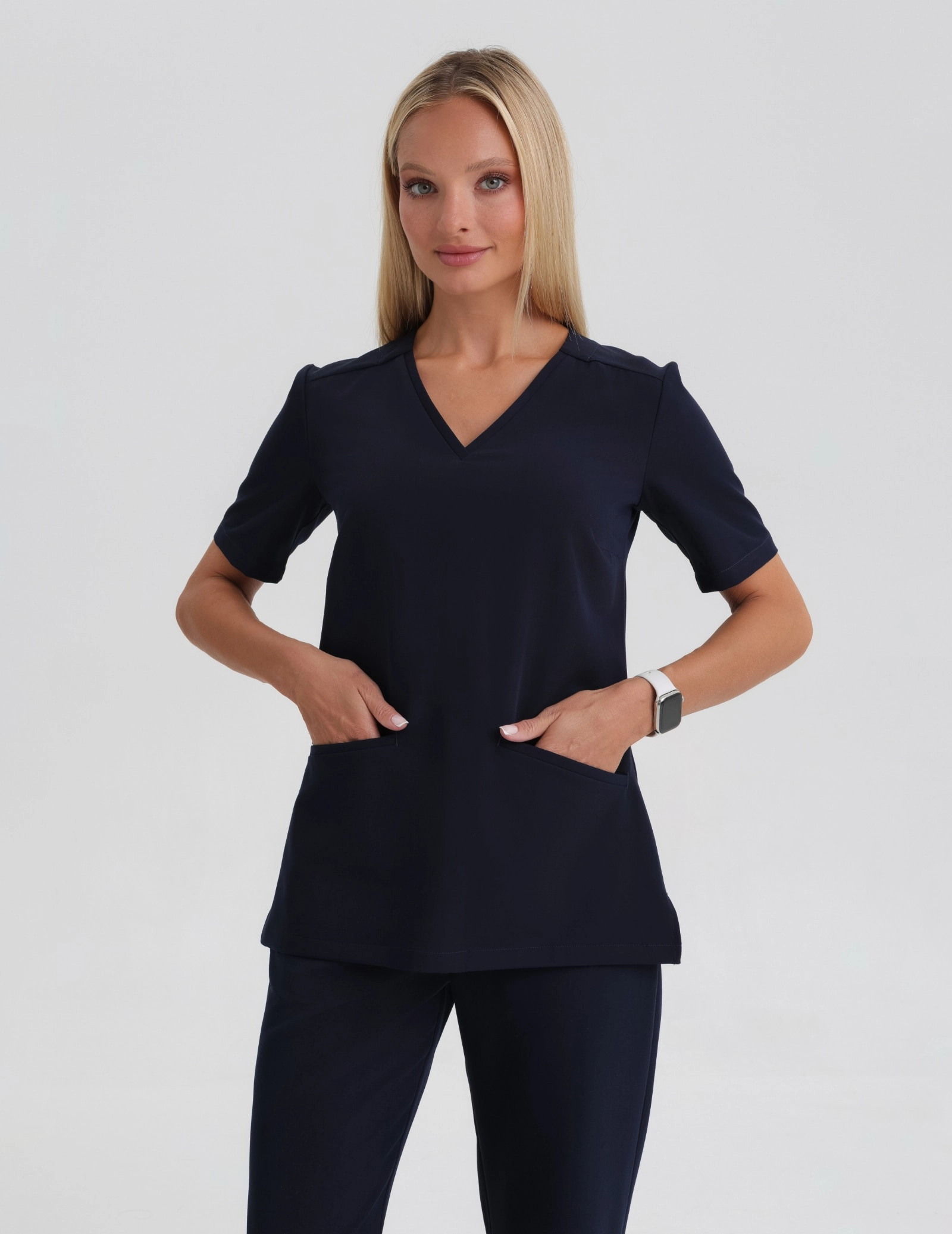 Lekárska Mikina Casy- DARK NAVY