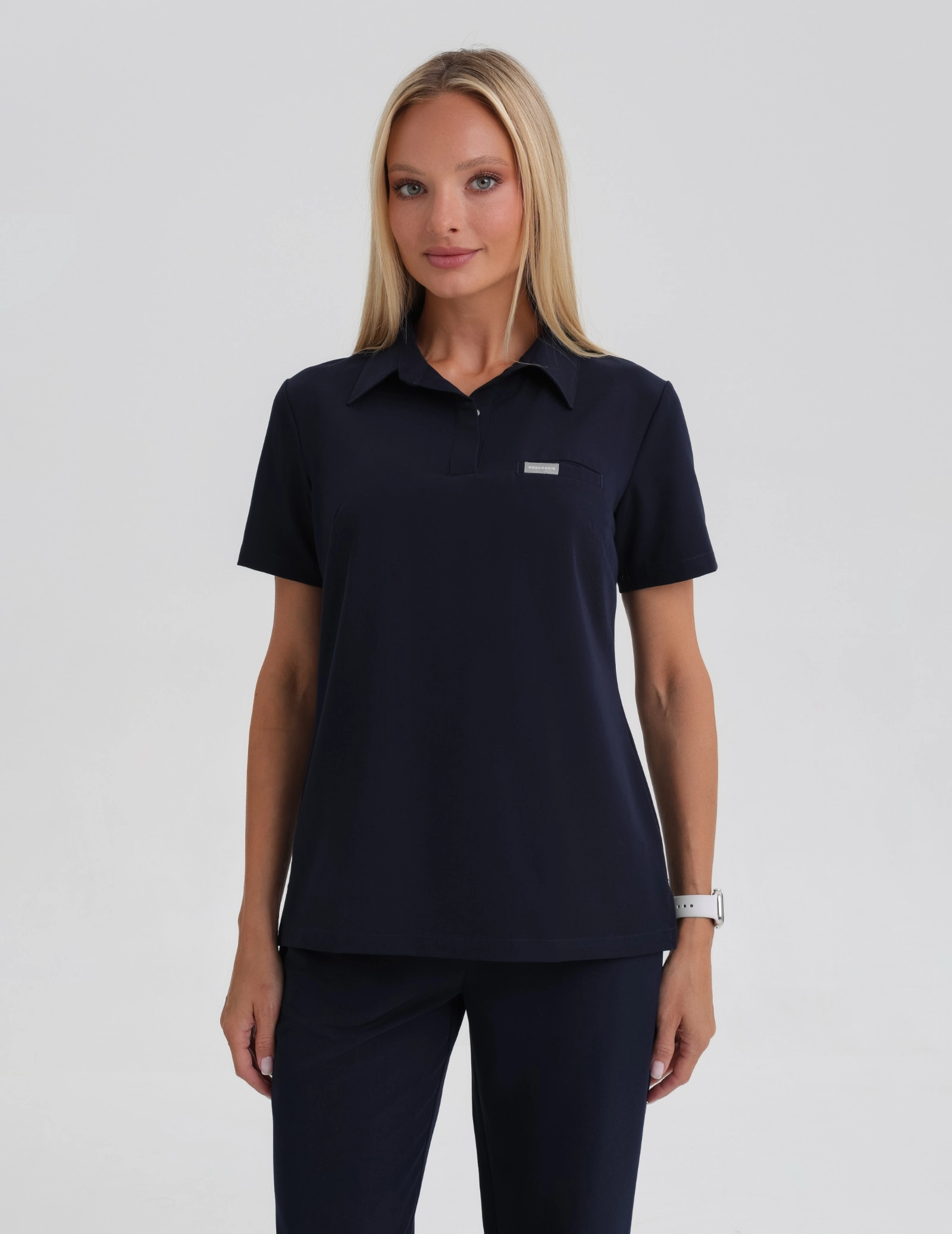Lekárska Mikina Polo - Dark Navy
