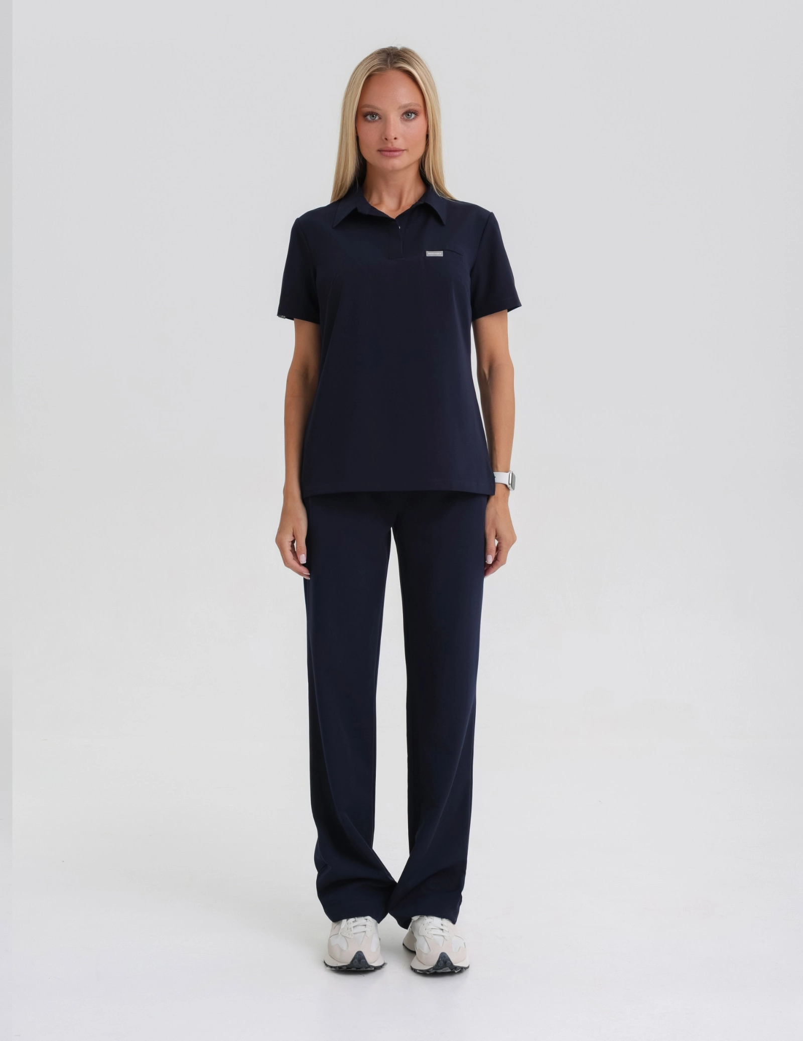 Lekárska Mikina Polo - Dark Navy