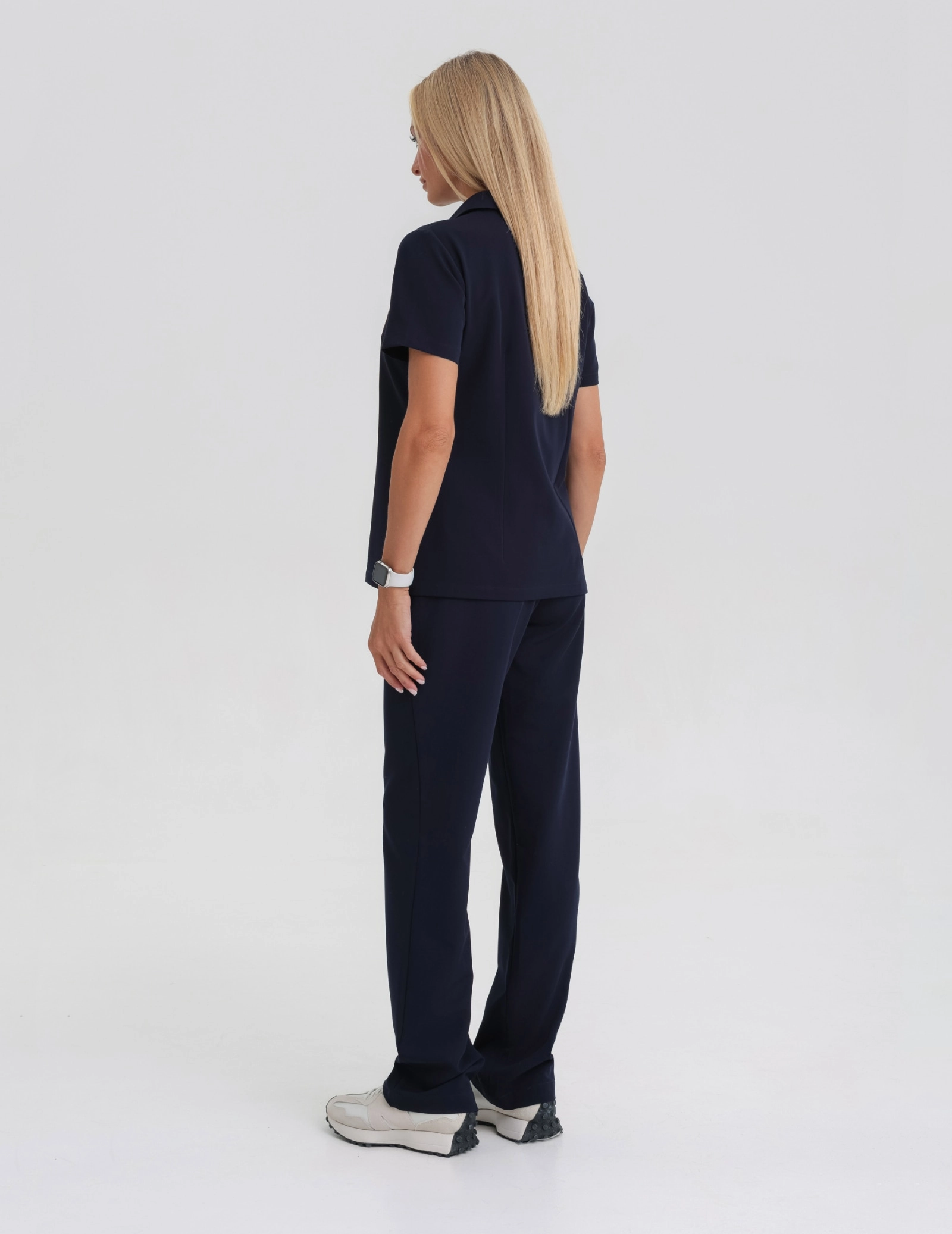 Lekárska Mikina Polo - Dark Navy