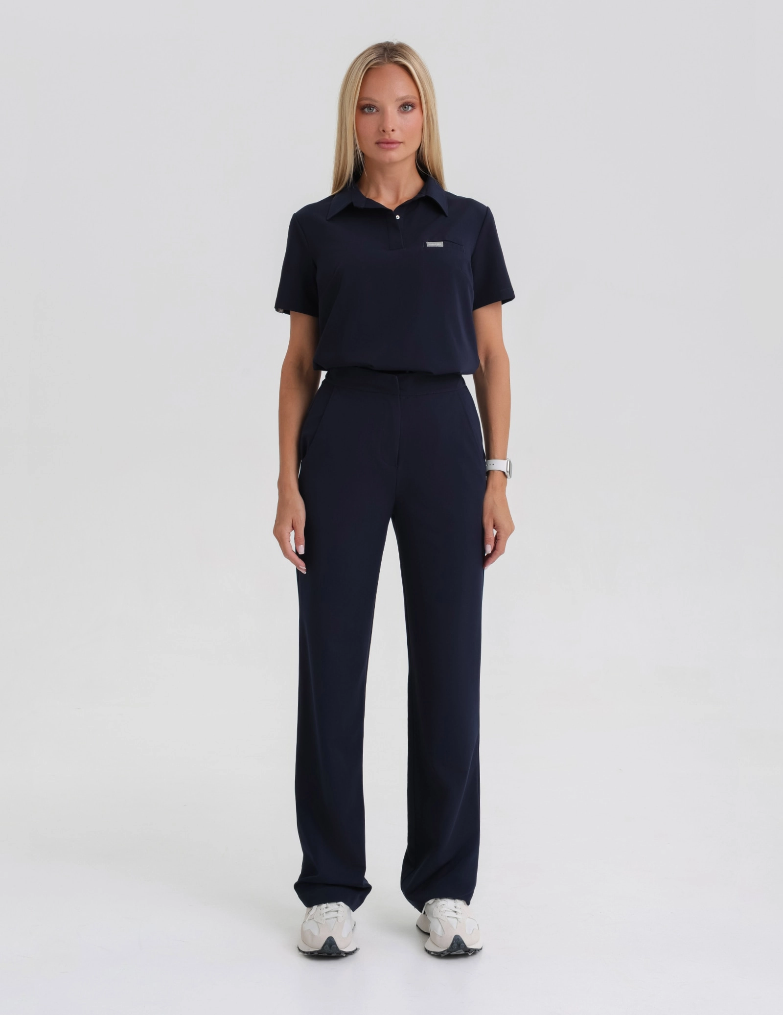 Lekárska Mikina Polo - Dark Navy