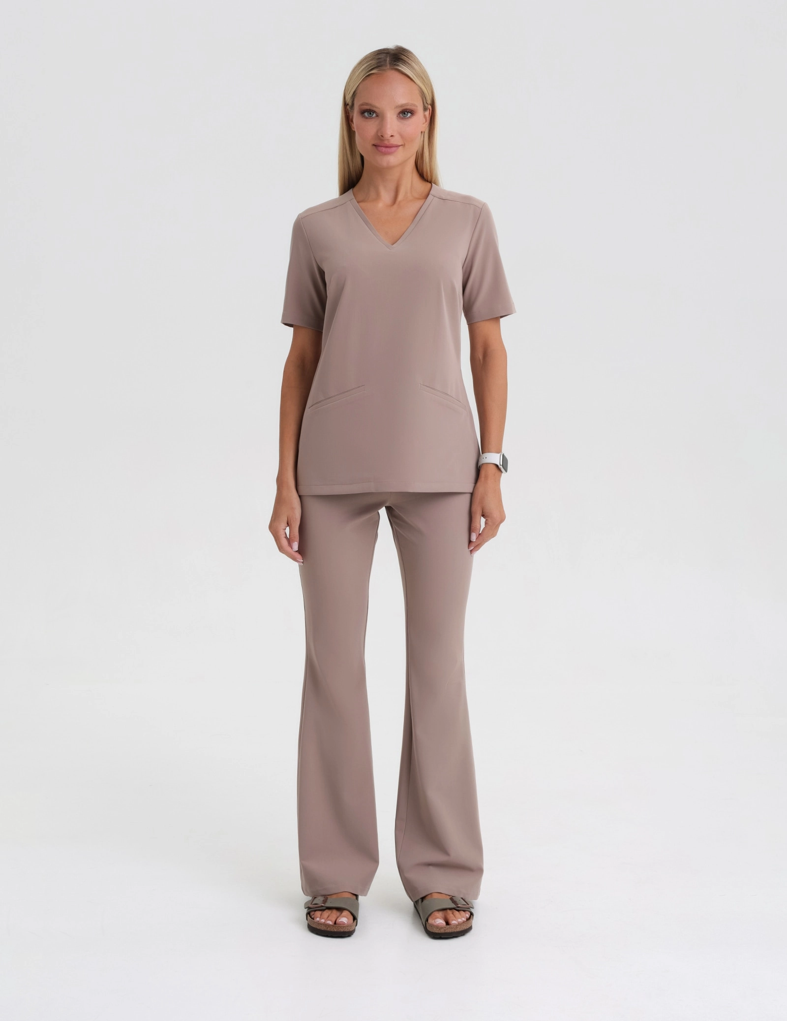 Lekárska Mikina Casy- BEIGE