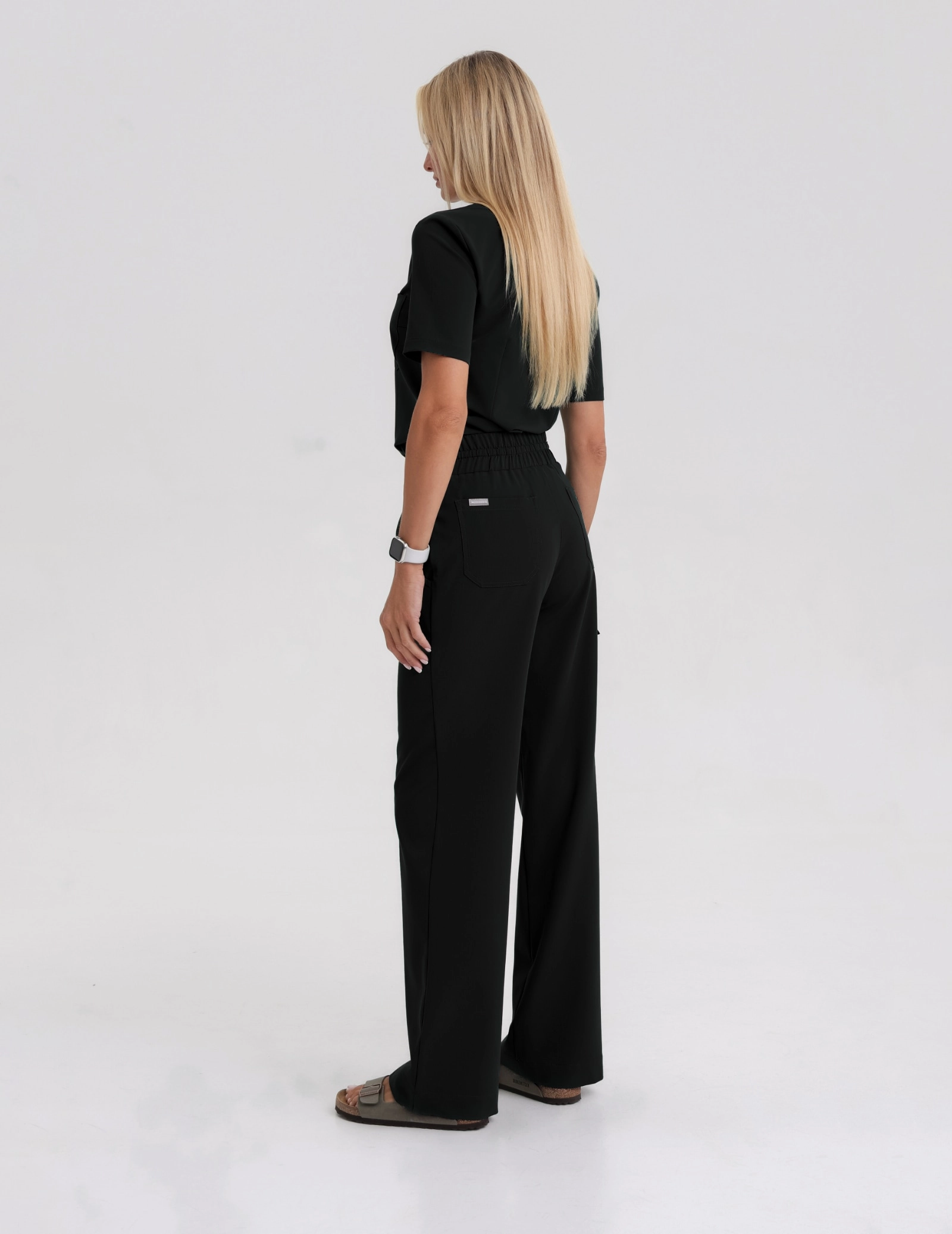 Lekárska Mikina Raya One Pocket - BLACK