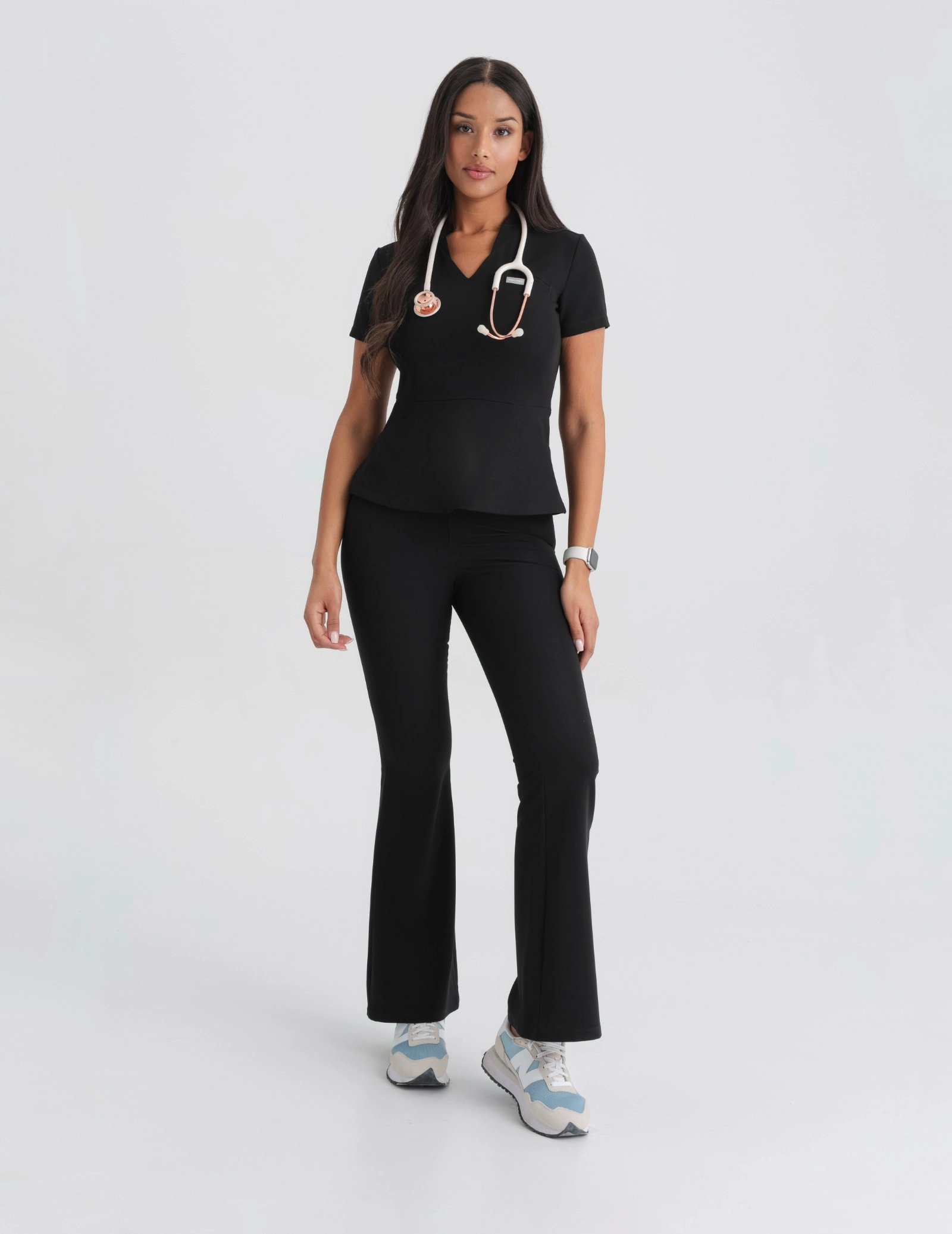 Lekárska Mikina Kori - BLACK Lekárska Mikina Kori - BLACK