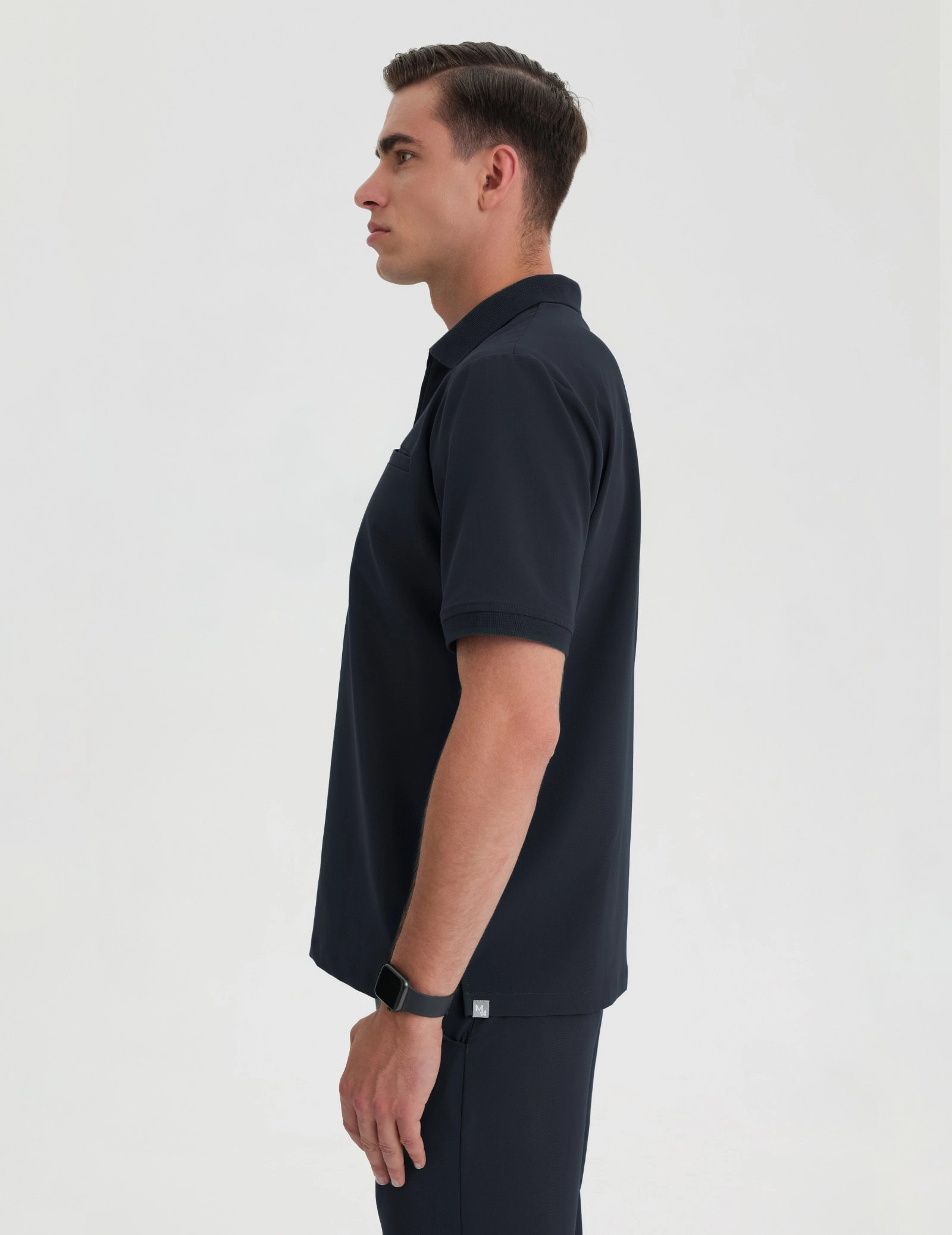 Pánska Lekárska Mikina Polo - MIDNIGHT BLUE Pánska Lekárska Mikina Polo - MIDNIGHT BLUE