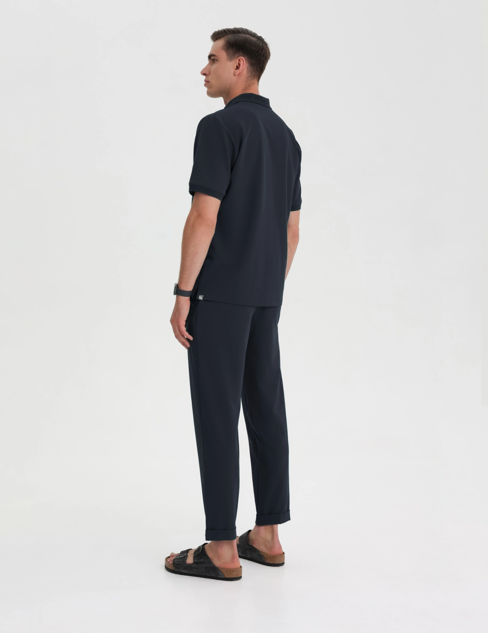Pánska Lekárska Mikina Polo - MIDNIGHT BLUE Pánska Lekárska Mikina Polo - MIDNIGHT BLUE