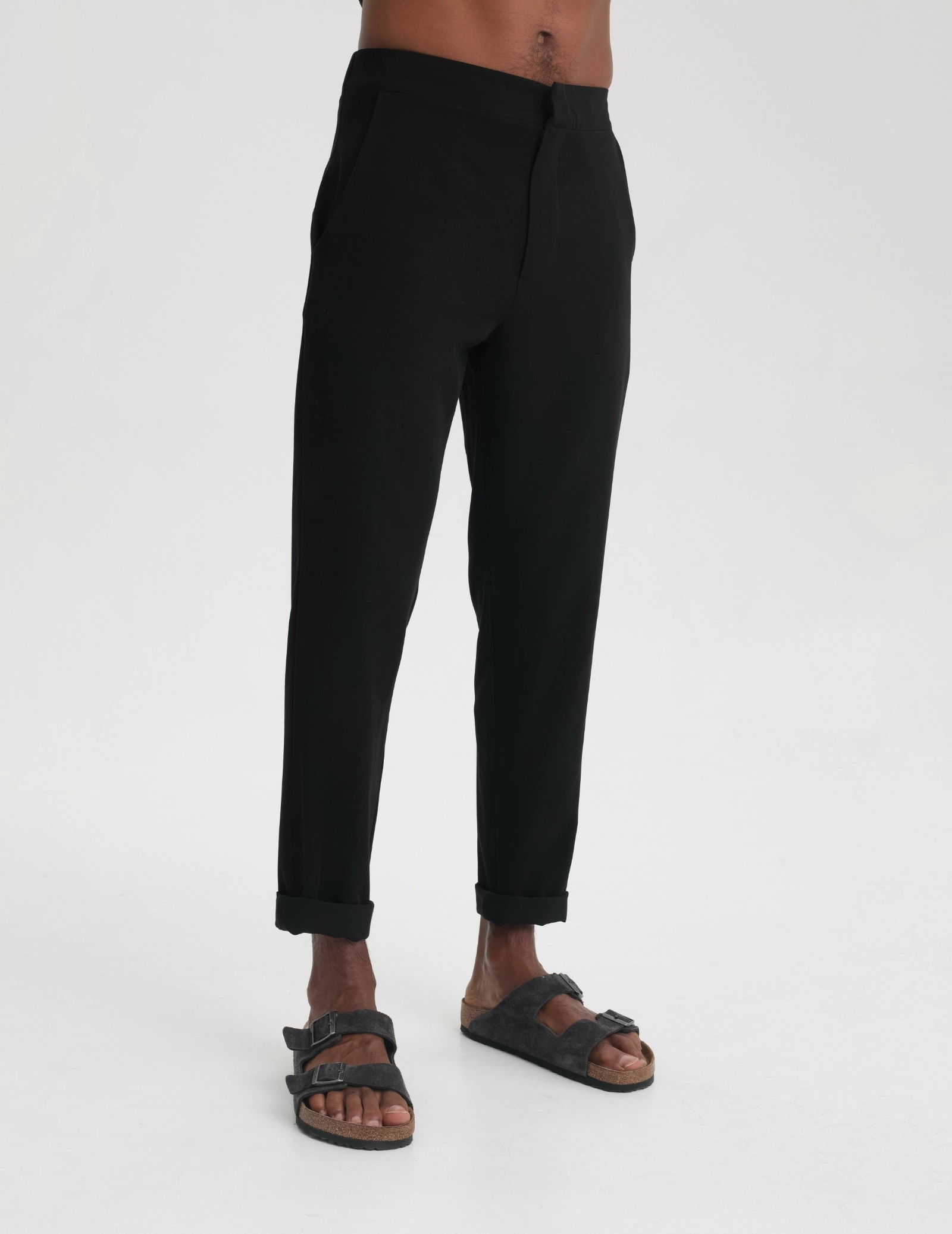 Pánske Lekárske Nohavice Chino - BLACK Pánske Lekárske Nohavice Chino - BLACK