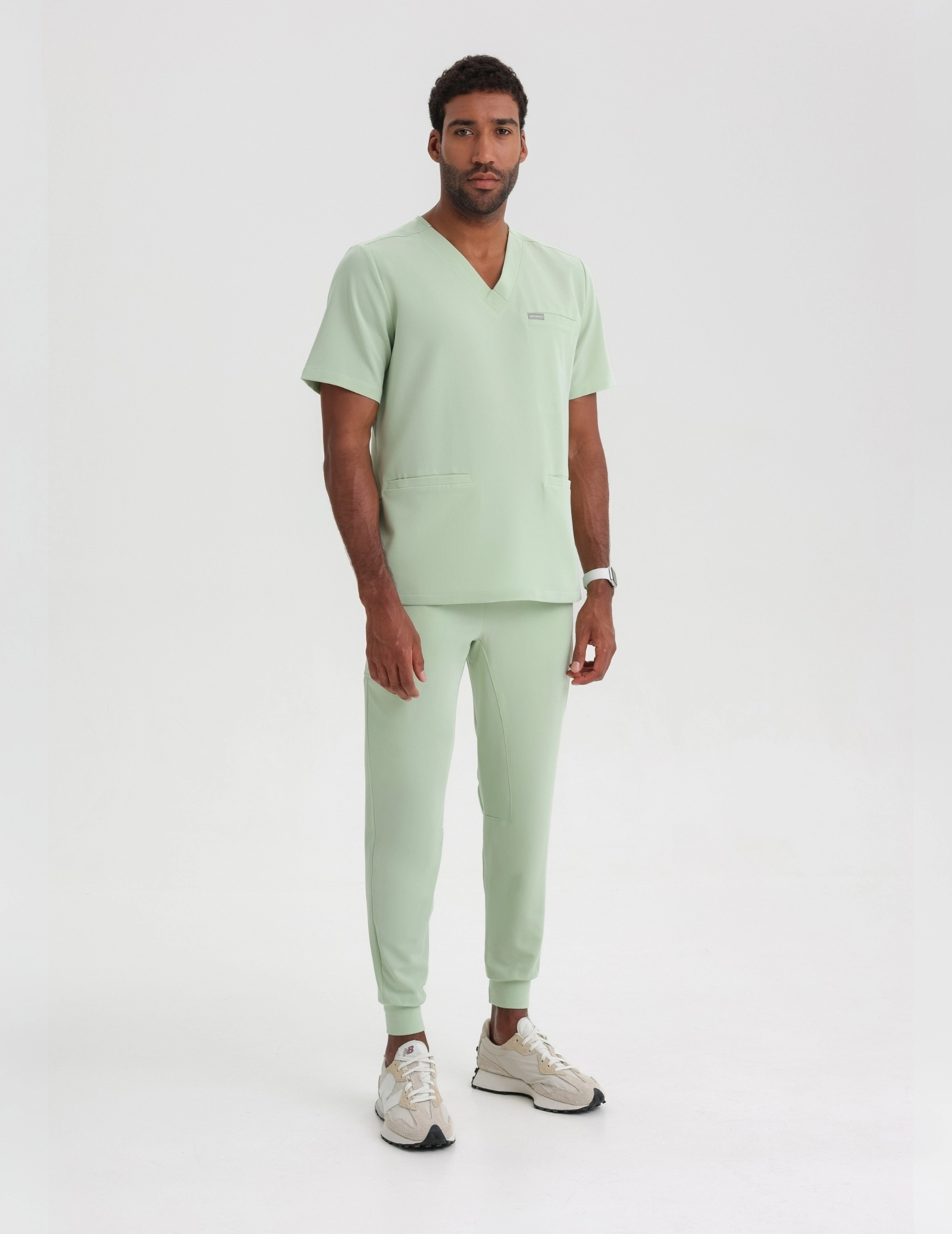 Pánske nohavice Joggers - MATCHA LATTE