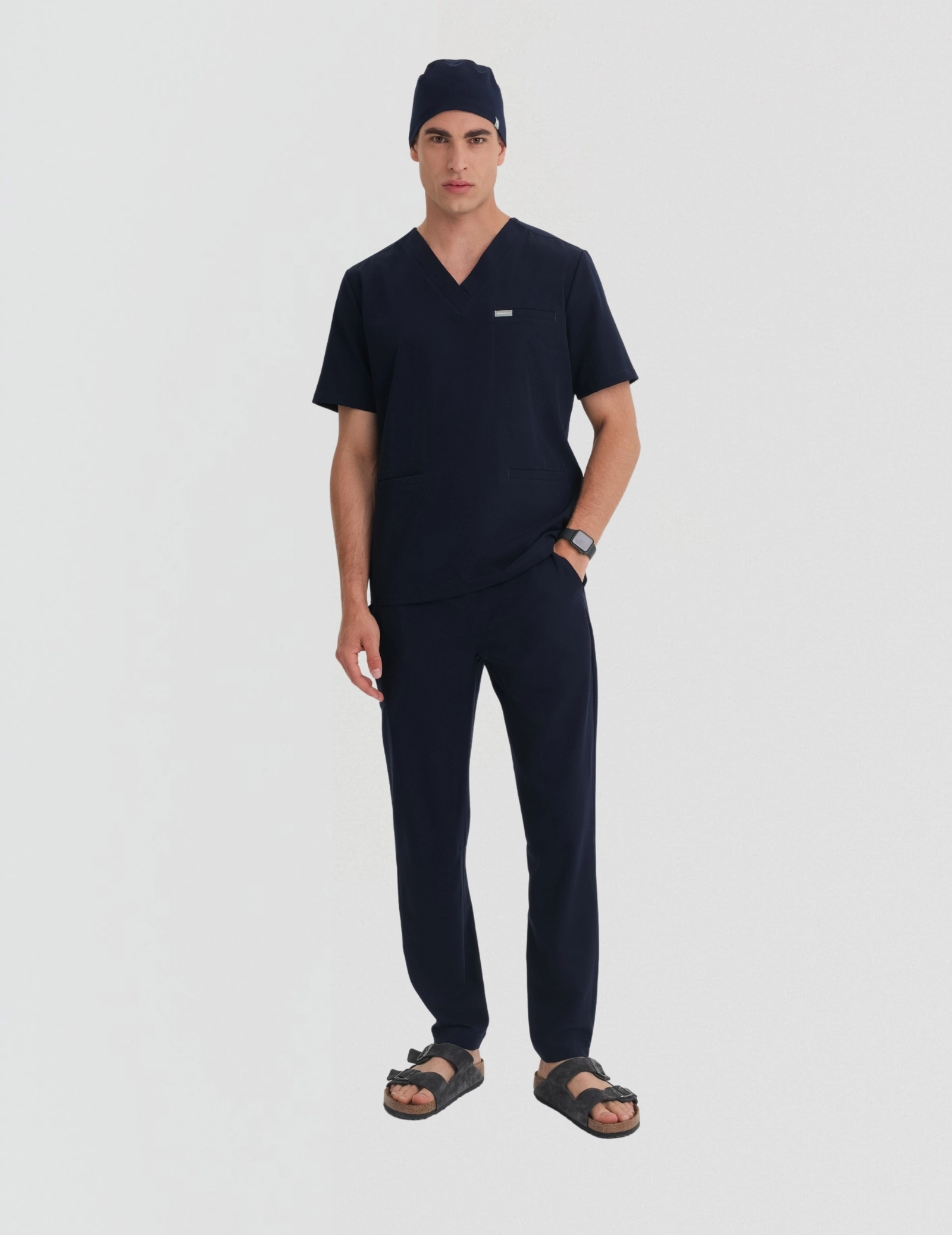 Pánske základné nohavice - DARK NAVY