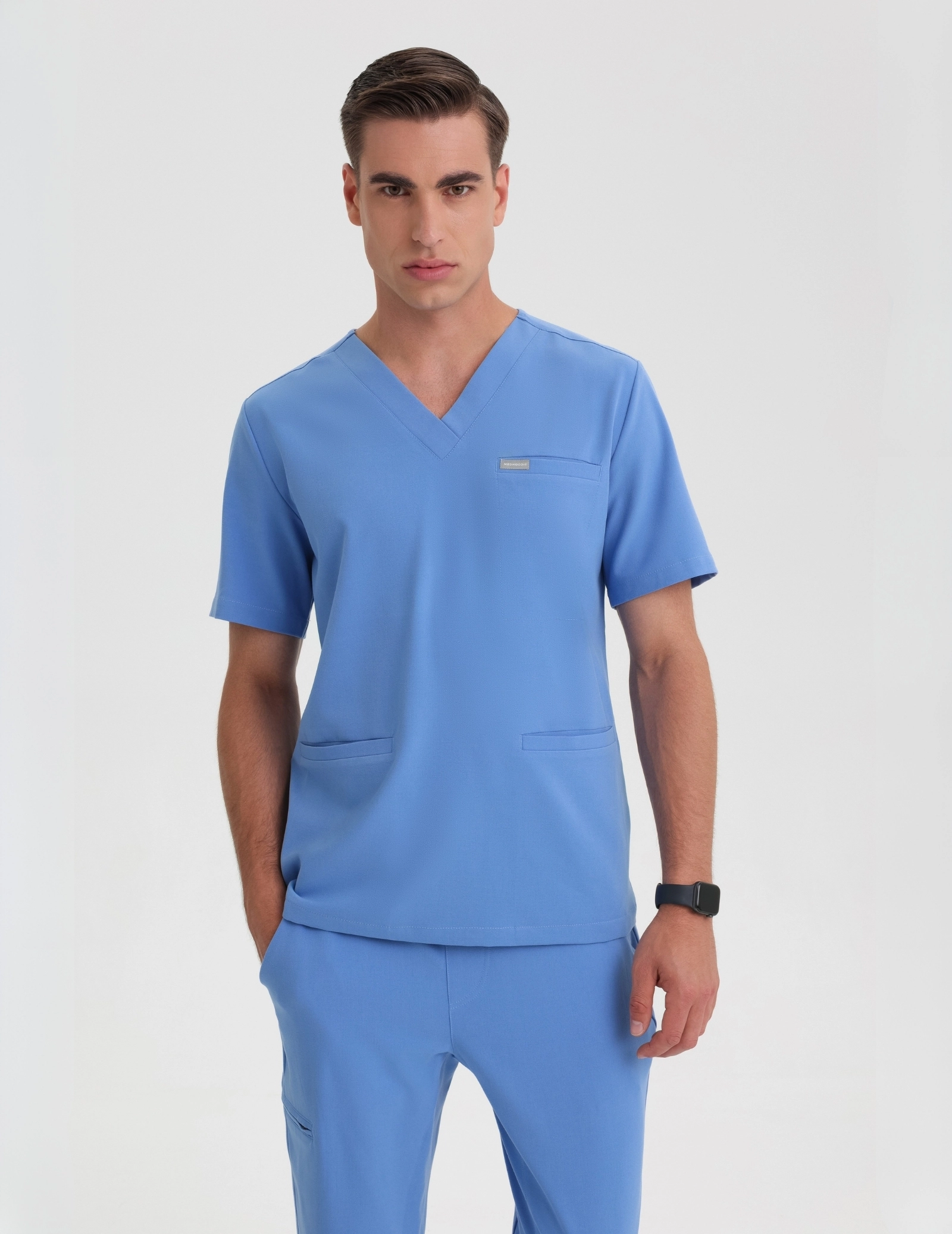Birbal Medical mikina - DUSTY GREEN