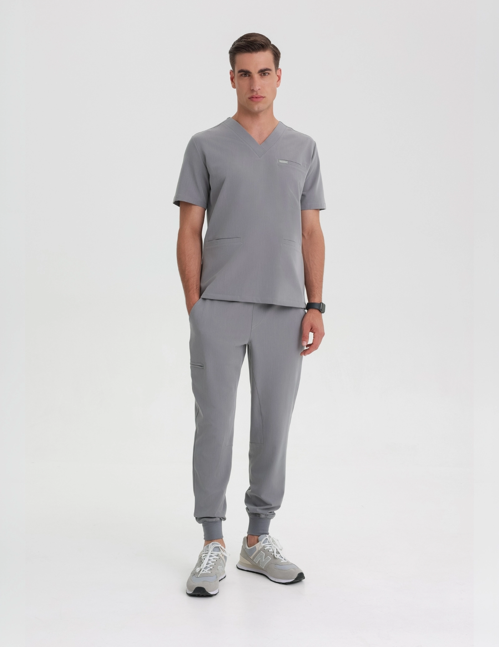 Pánske nohavice Joggers - SHARK GRAY