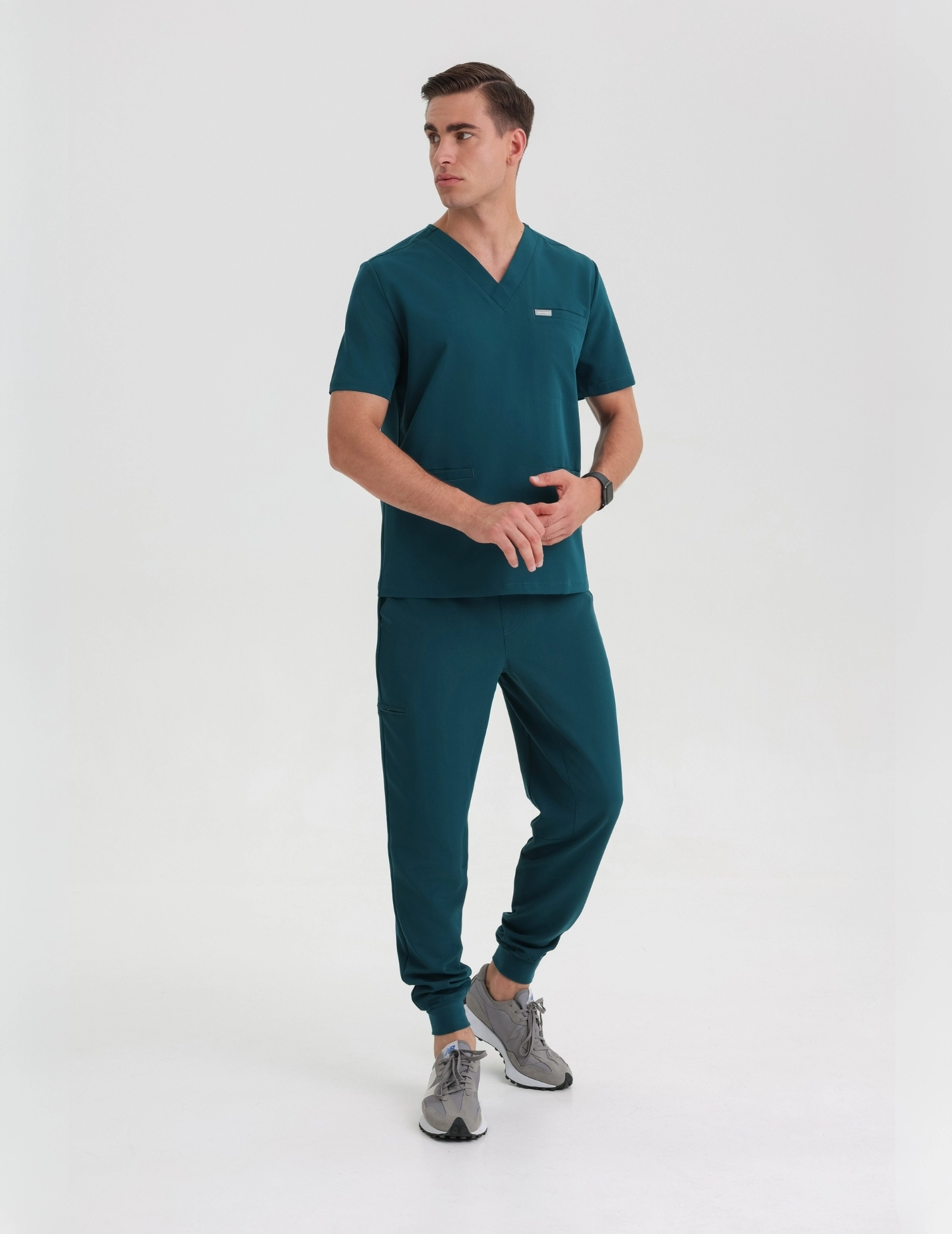 Pánske nohavice Joggers - DEEP GREEN