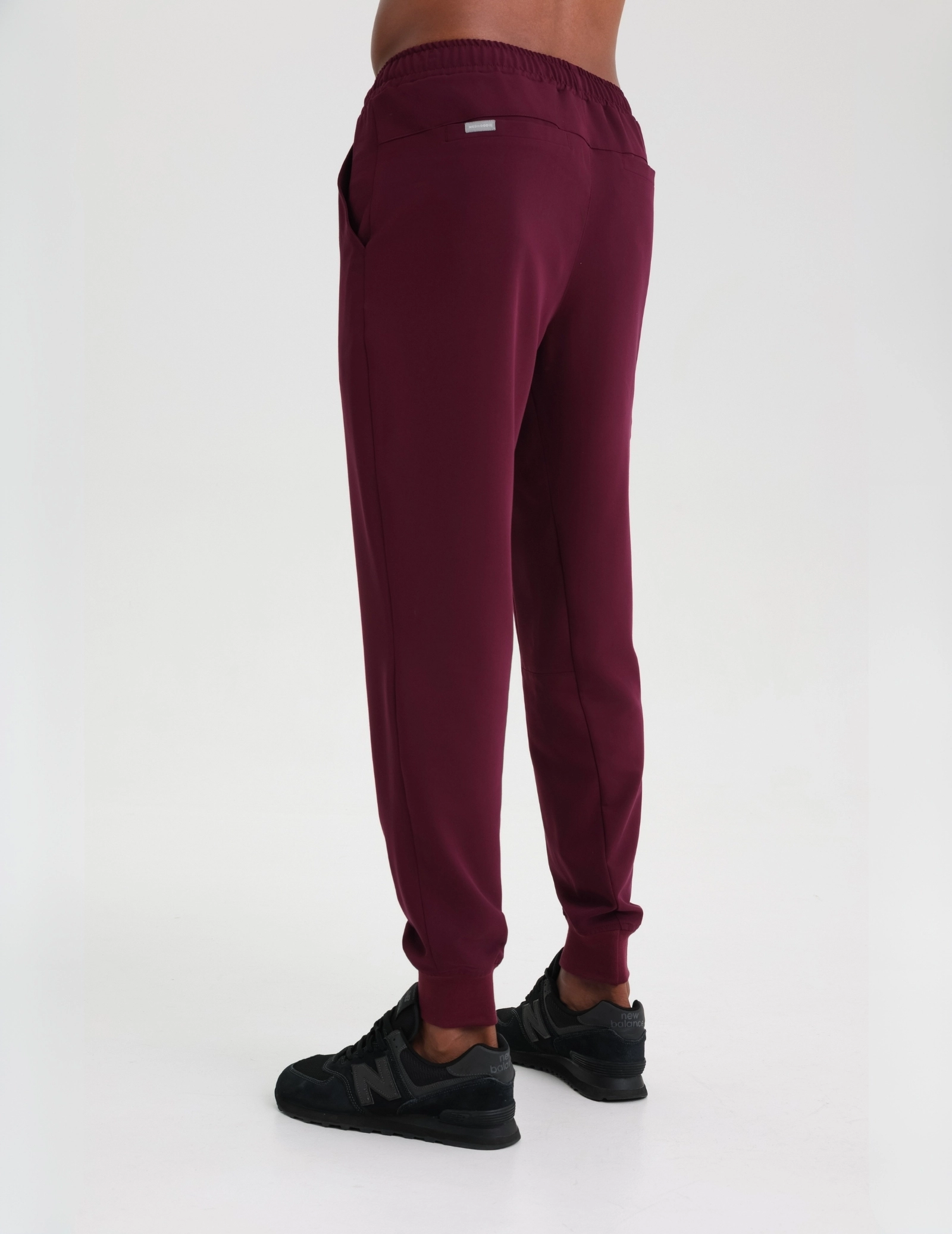 Pánske nohavice Joggers - BURGUNDY