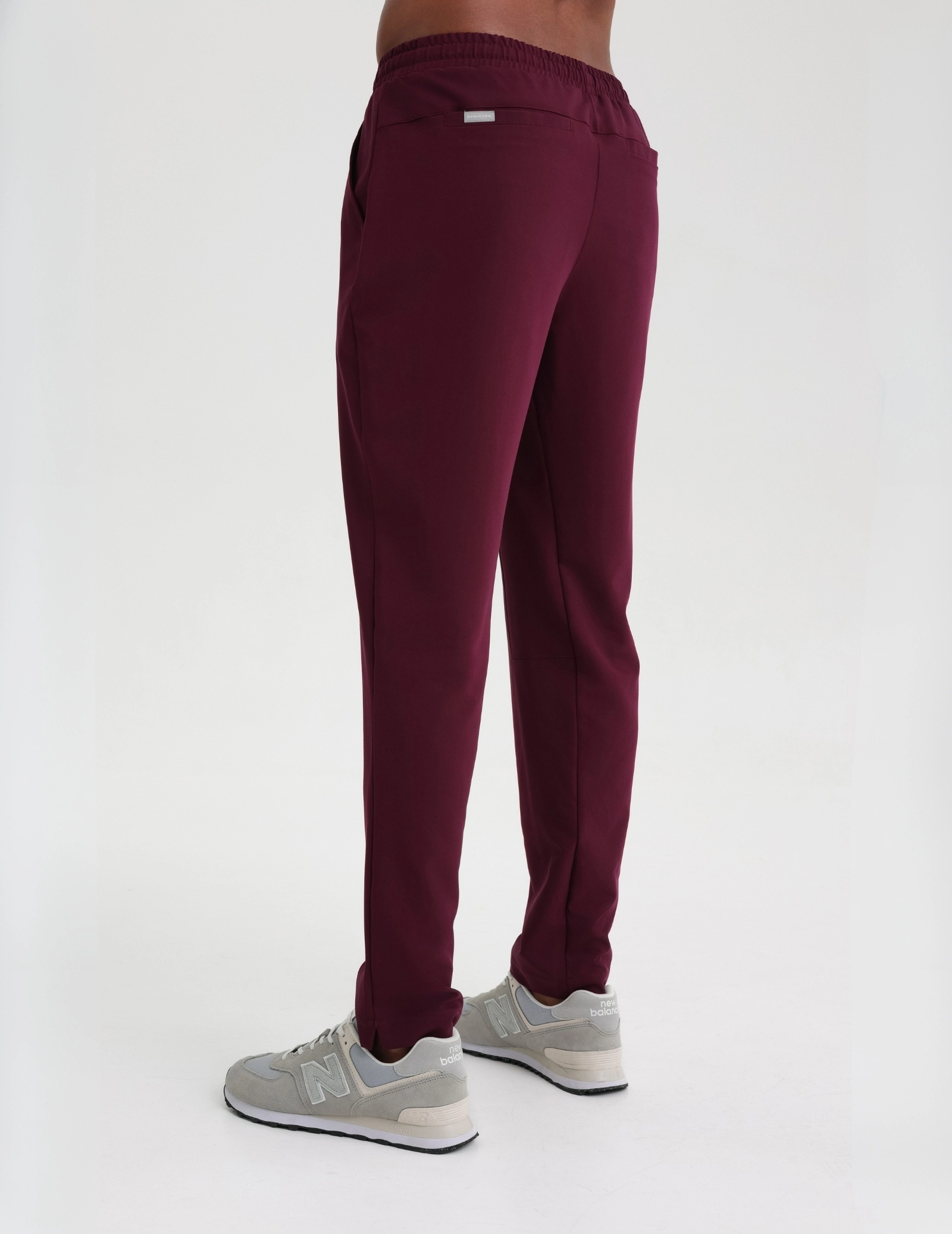 Pánske základné nohavice - BURGUNDY