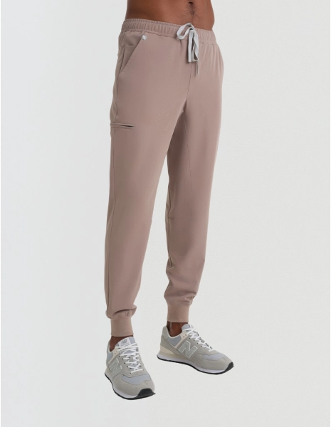 Pánske nohavice Joggers - BEIGE