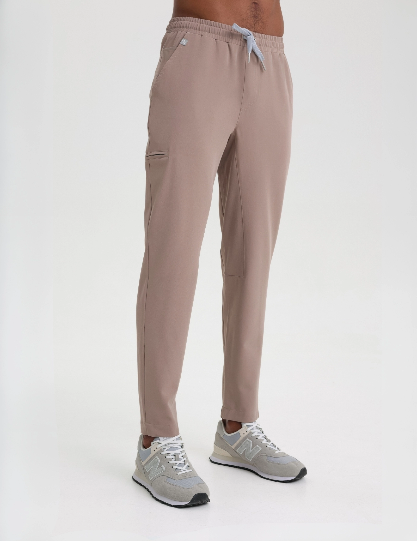 Pánske základné nohavice - BEIGE Pánske základné nohavice - BEIGE