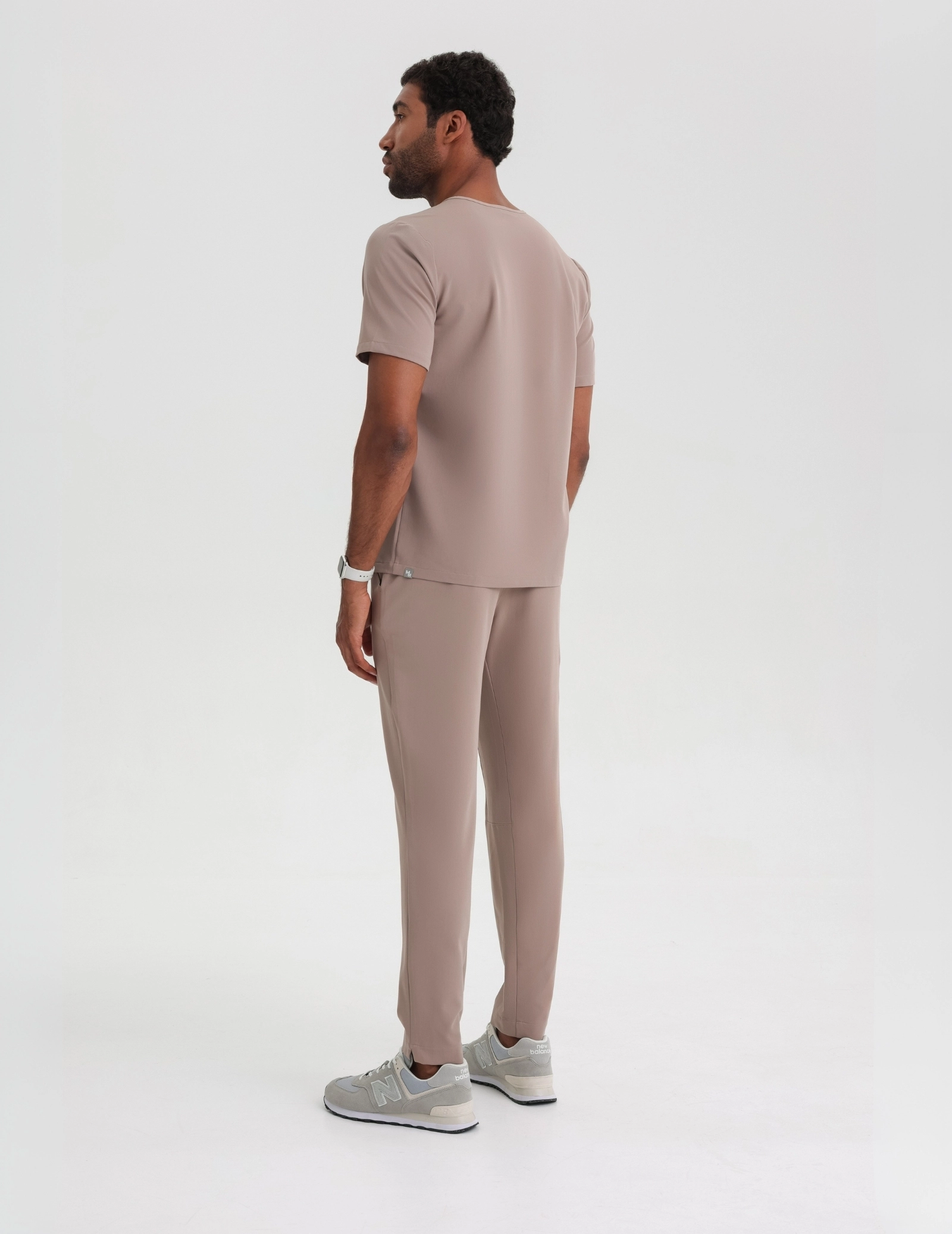 Pánske základné nohavice - BEIGE Pánske základné nohavice - BEIGE