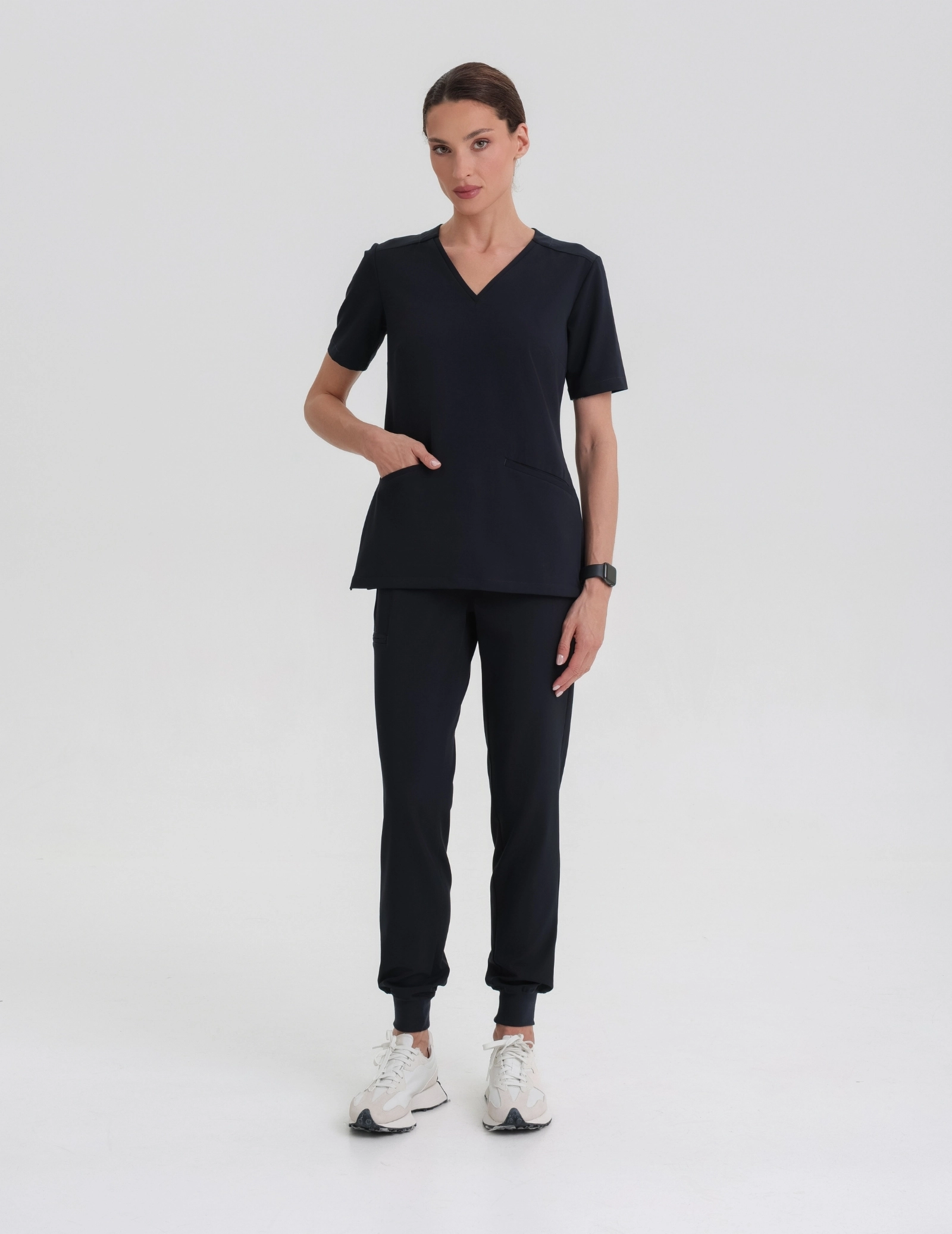 Dámske nohavice Joggers - MIDNIGHT BLUE