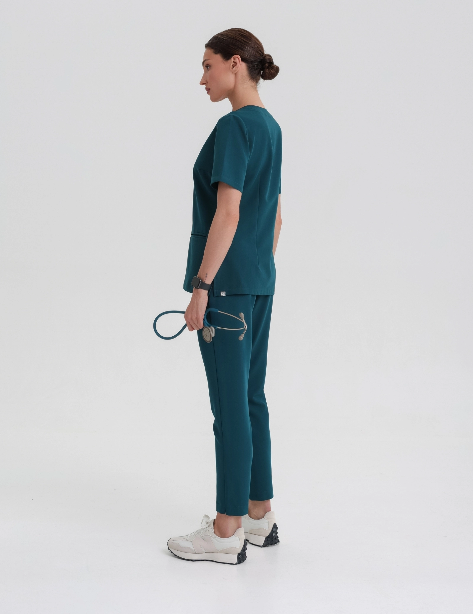 Dámske nohavice Basic - DEEP GREEN