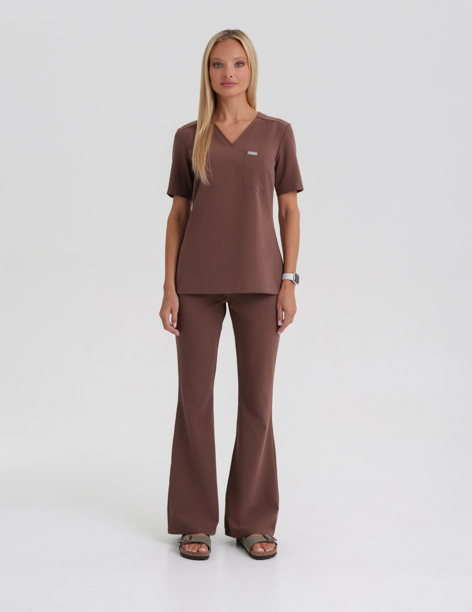 Lekárska Mikina Raya One Pocket - MILKY BROWN Lekárska Mikina Raya One Pocket - MILKY BROWN
