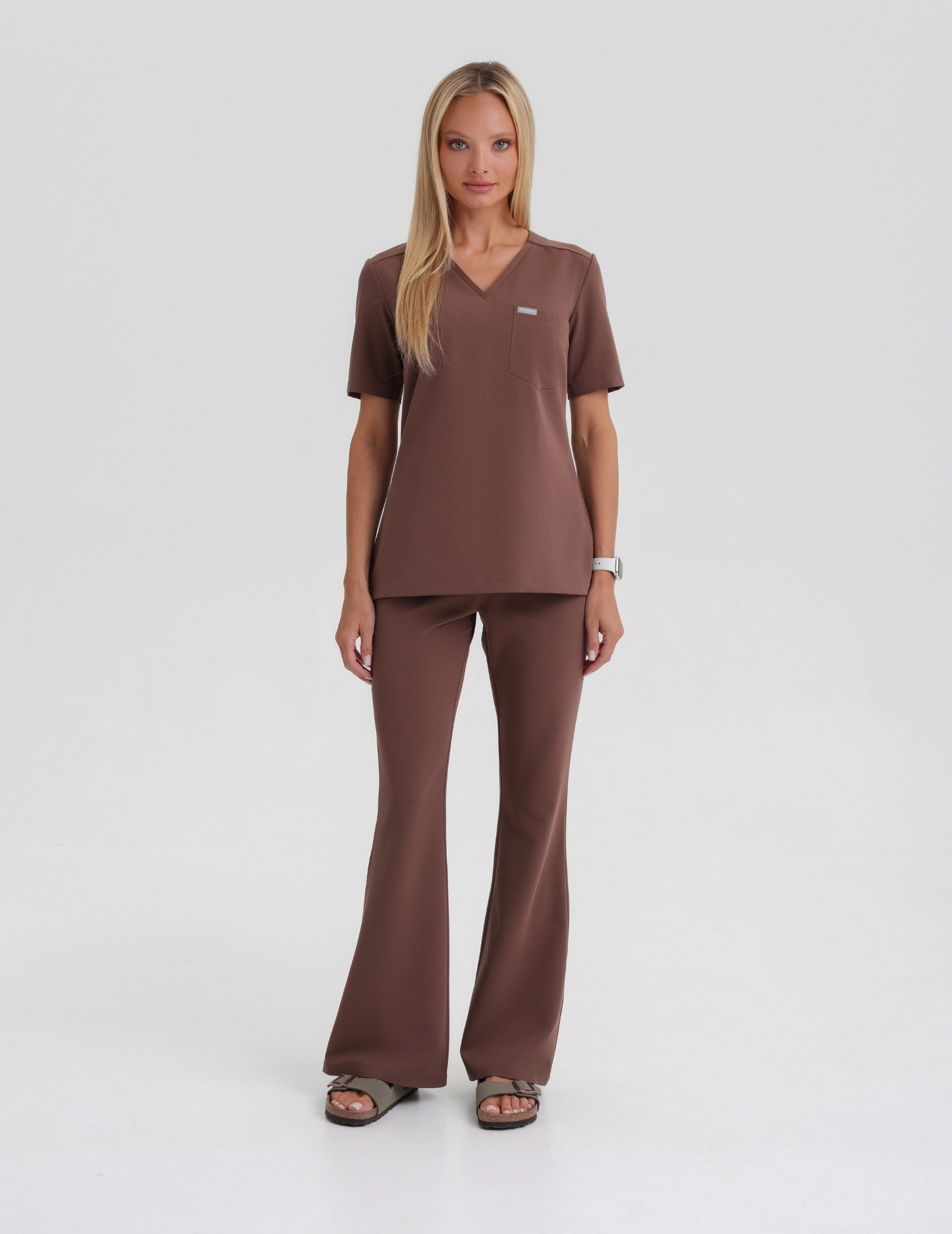 Lekárska Mikina Raya One Pocket - MILKY BROWN Lekárska Mikina Raya One Pocket - MILKY BROWN