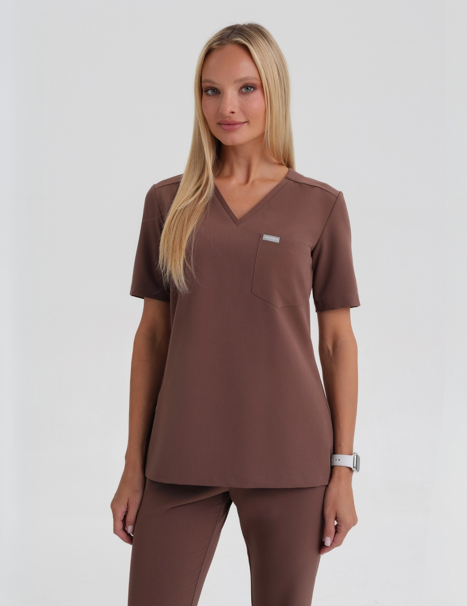 Lekárska Mikina Raya One Pocket - MILKY BROWN Lekárska Mikina Raya One Pocket - MILKY BROWN