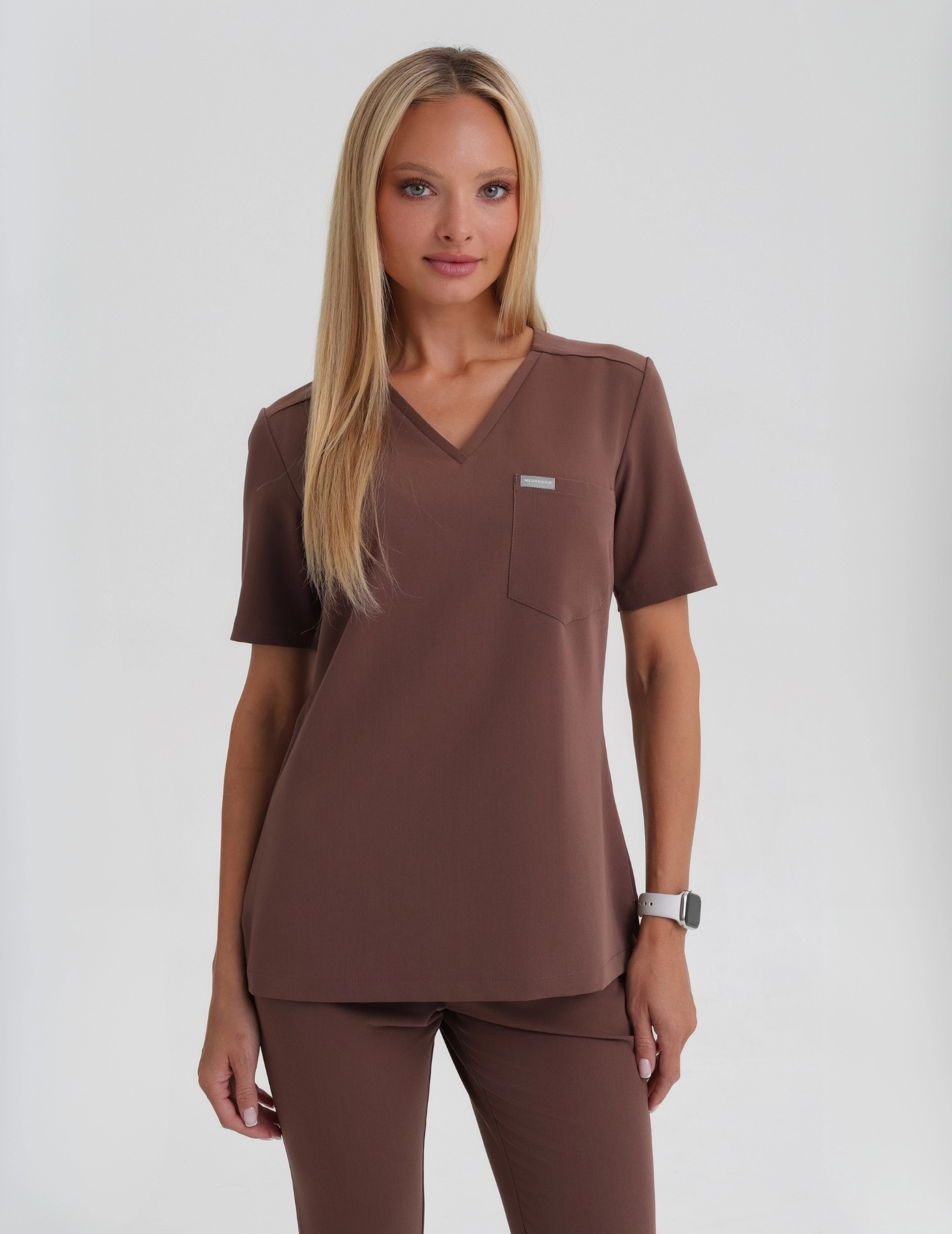 Lekárska Mikina Raya One Pocket - MILKY BROWN Lekárska Mikina Raya One Pocket - MILKY BROWN