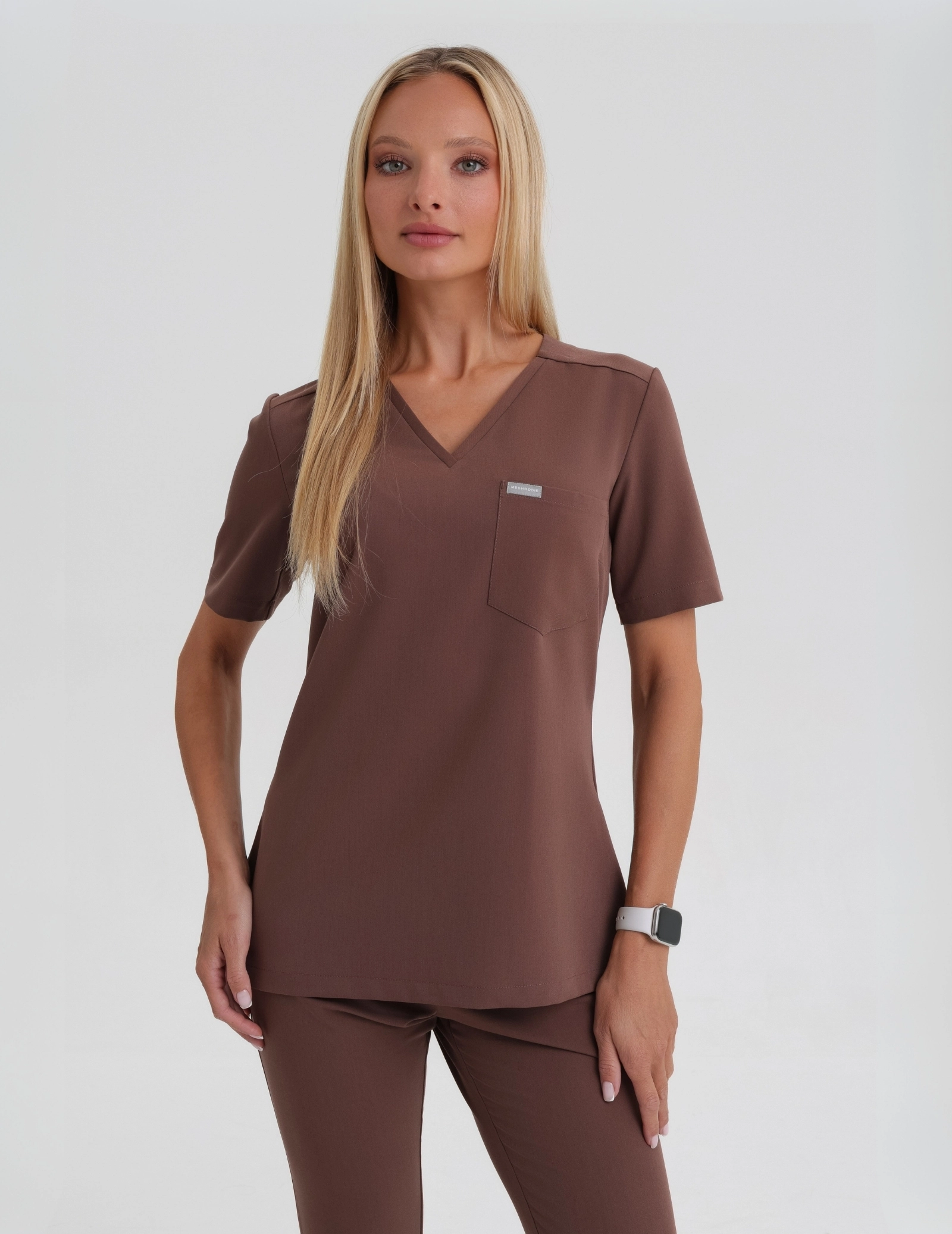 Lekárska Mikina Raya One Pocket - MILKY BROWN Lekárska Mikina Raya One Pocket - MILKY BROWN
