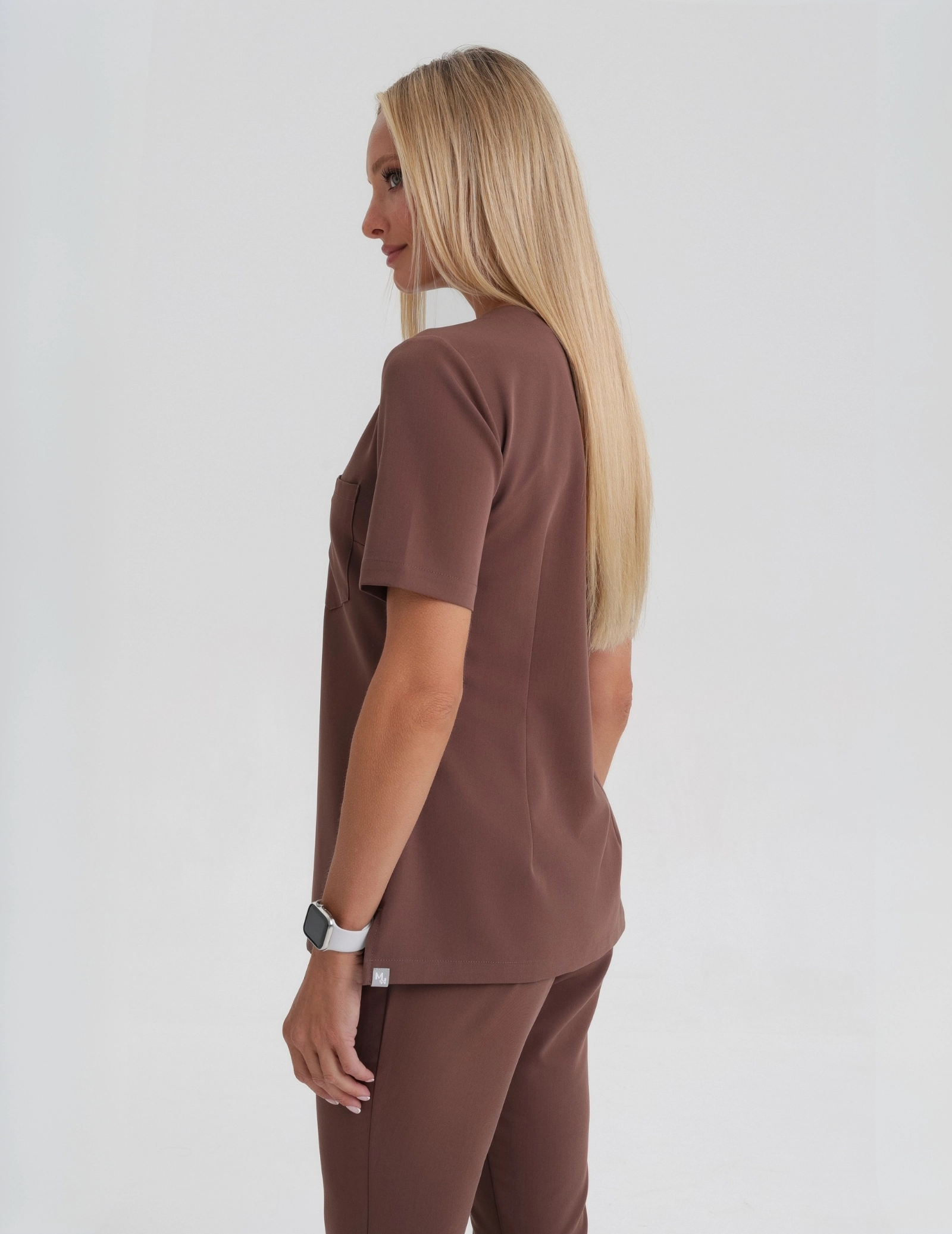 Lekárska Mikina Raya One Pocket - MILKY BROWN Lekárska Mikina Raya One Pocket - MILKY BROWN