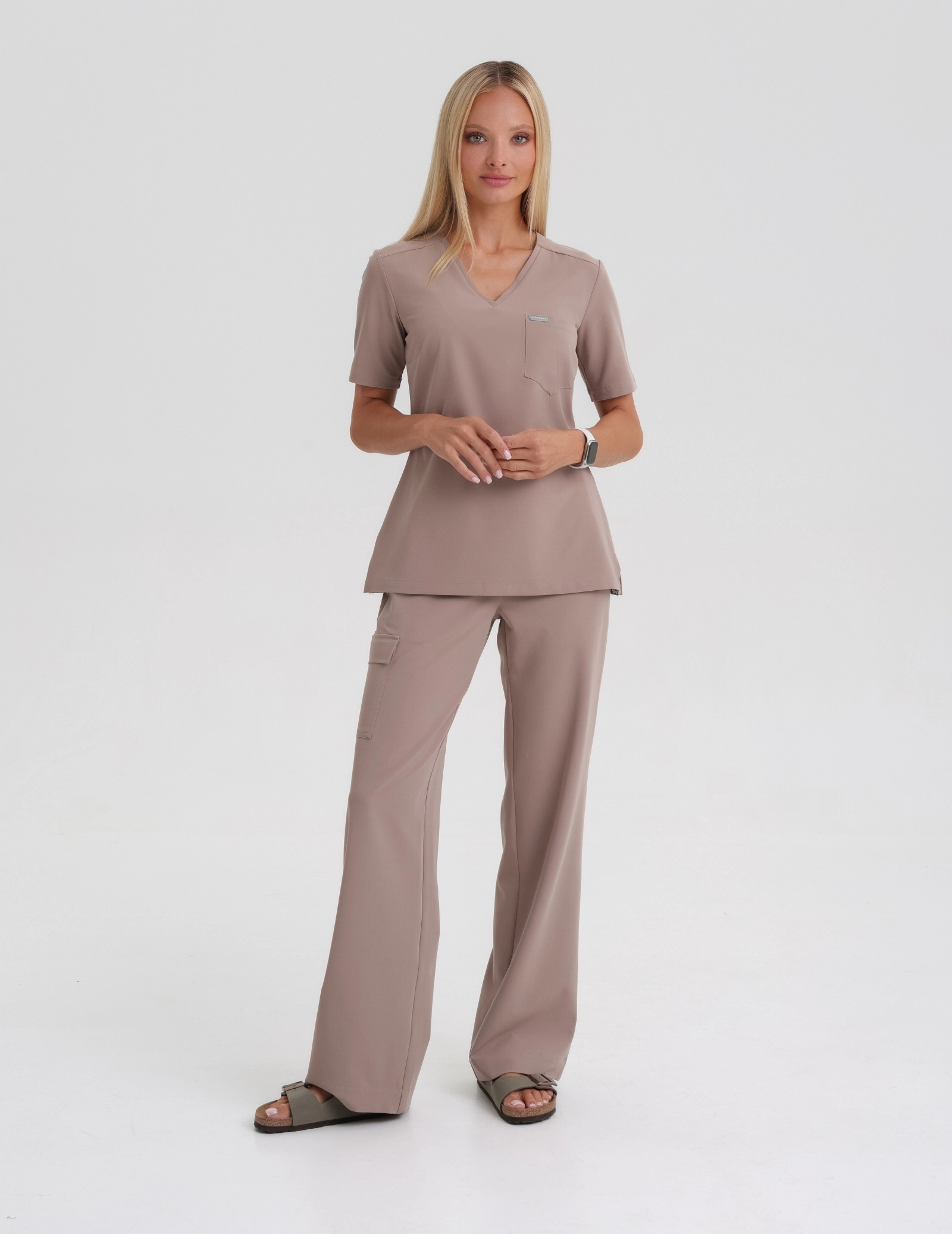 Lekárska Mikina Raya One Pocket - BEIGE Lekárska Mikina Raya One Pocket - BEIGE