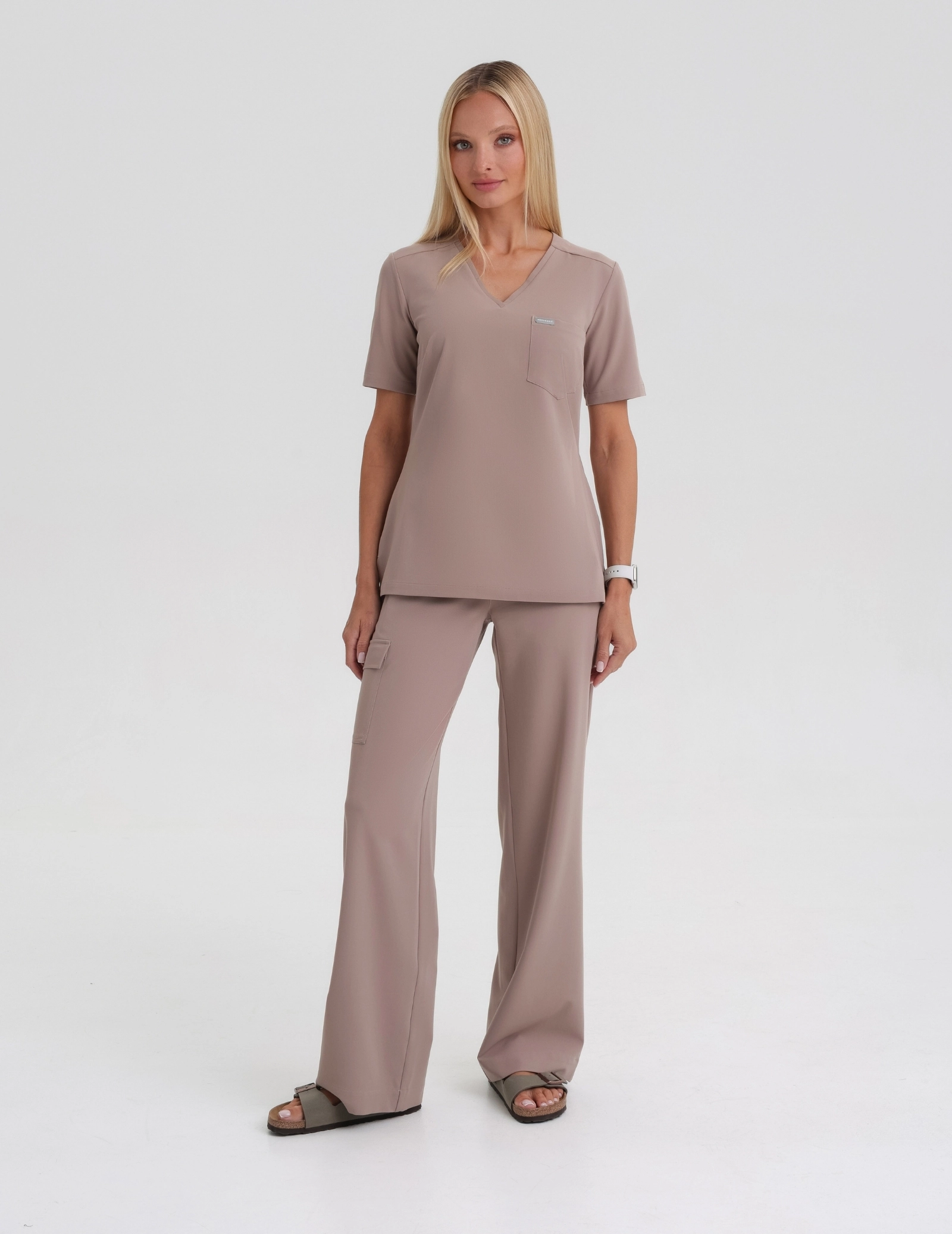 Lekárska Mikina Raya One Pocket - BEIGE Lekárska Mikina Raya One Pocket - BEIGE