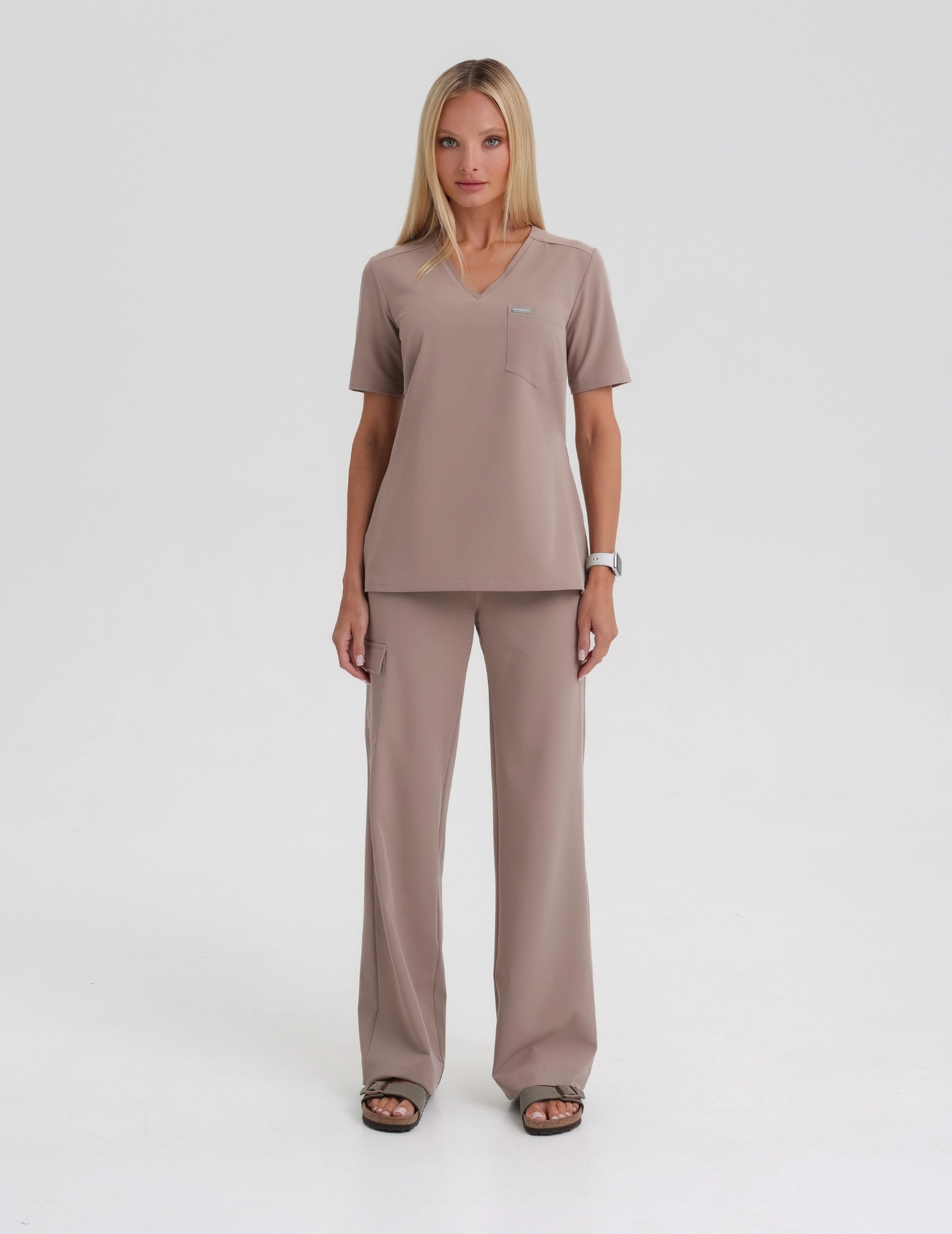 Lekárska Mikina Raya One Pocket - BEIGE Lekárska Mikina Raya One Pocket - BEIGE