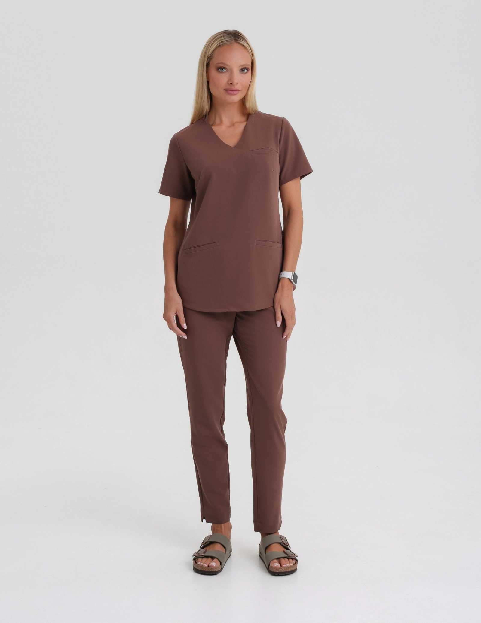 Zdravotnícka mikina Grace - MILKY BROWN Zdravotnícka mikina Grace - MILKY BROWN