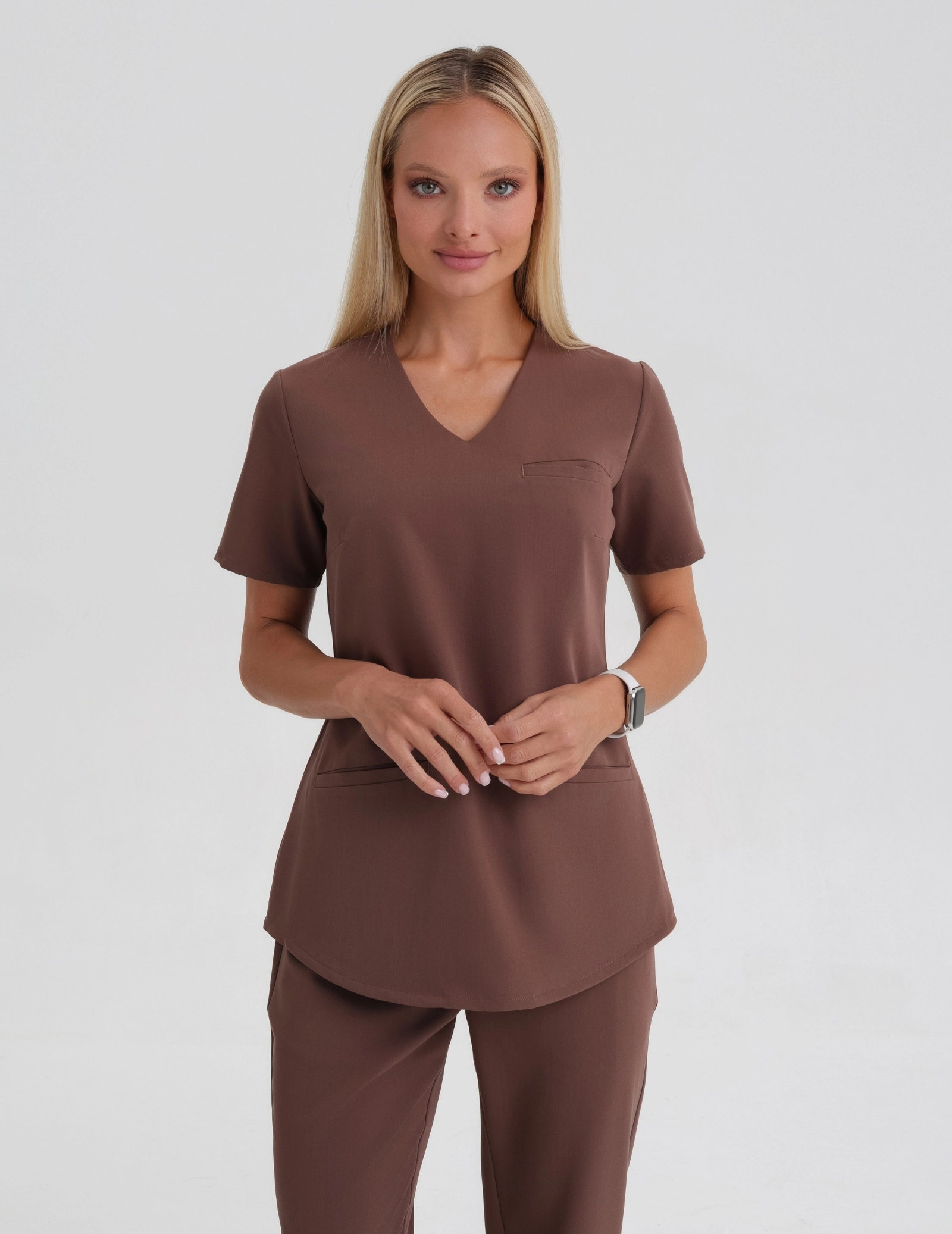 Zdravotnícka mikina Grace - MILKY BROWN Zdravotnícka mikina Grace - MILKY BROWN