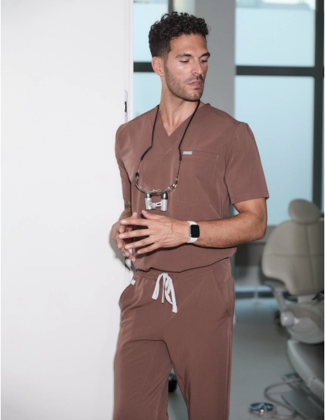 Birbal Medical mikina - MILKY BROWN