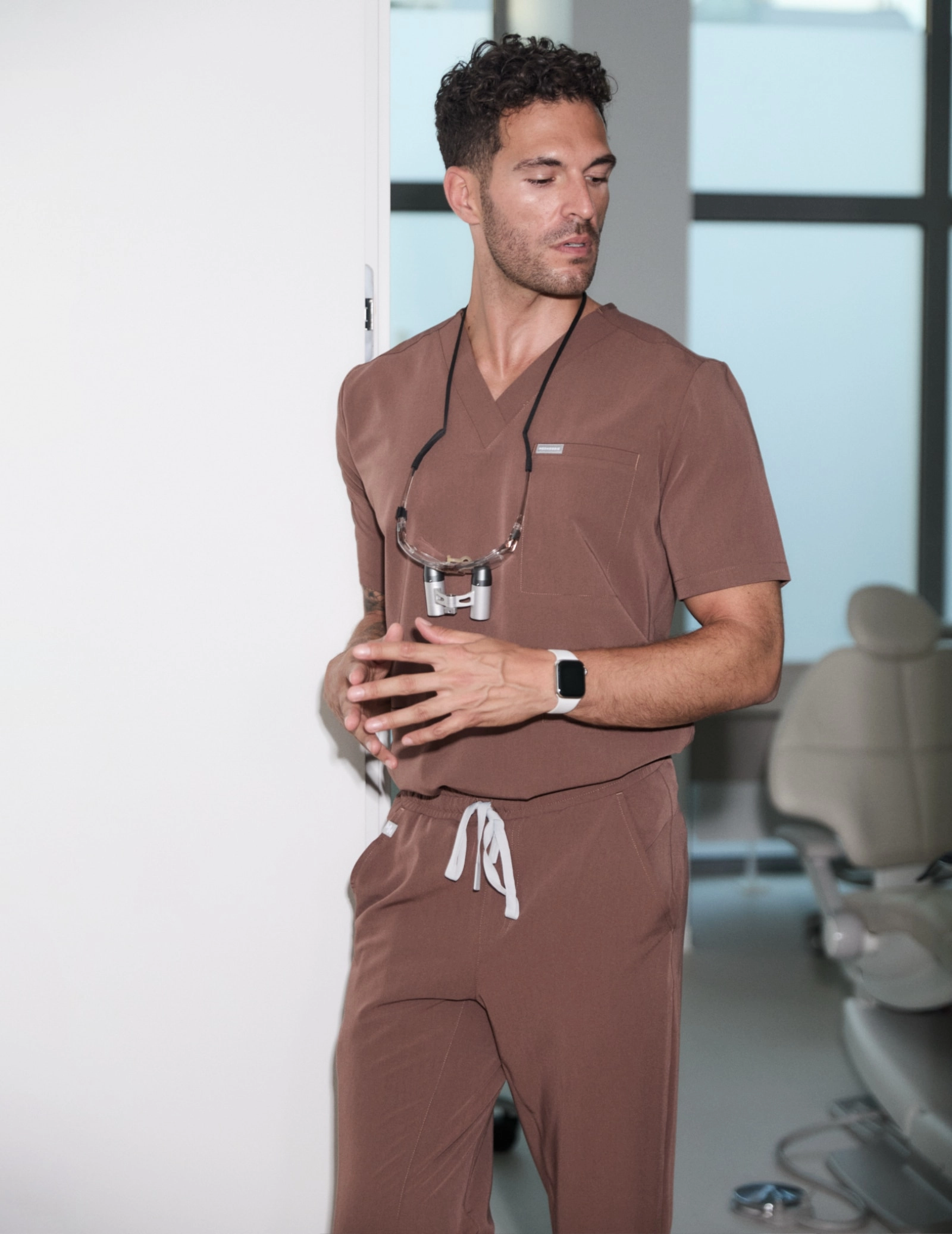 Birbal Medical mikina - MILKY BROWN