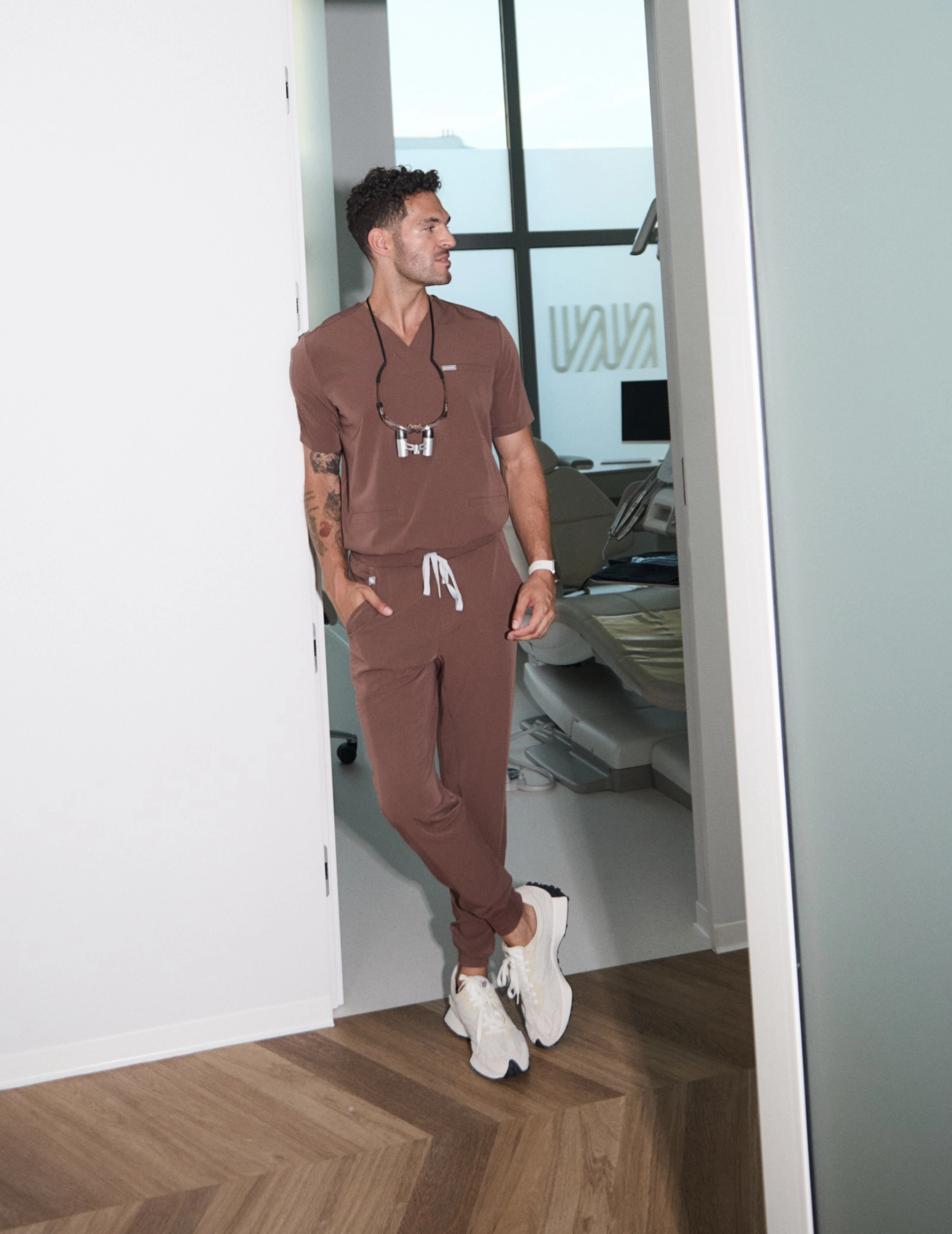 Birbal Medical mikina - MILKY BROWN