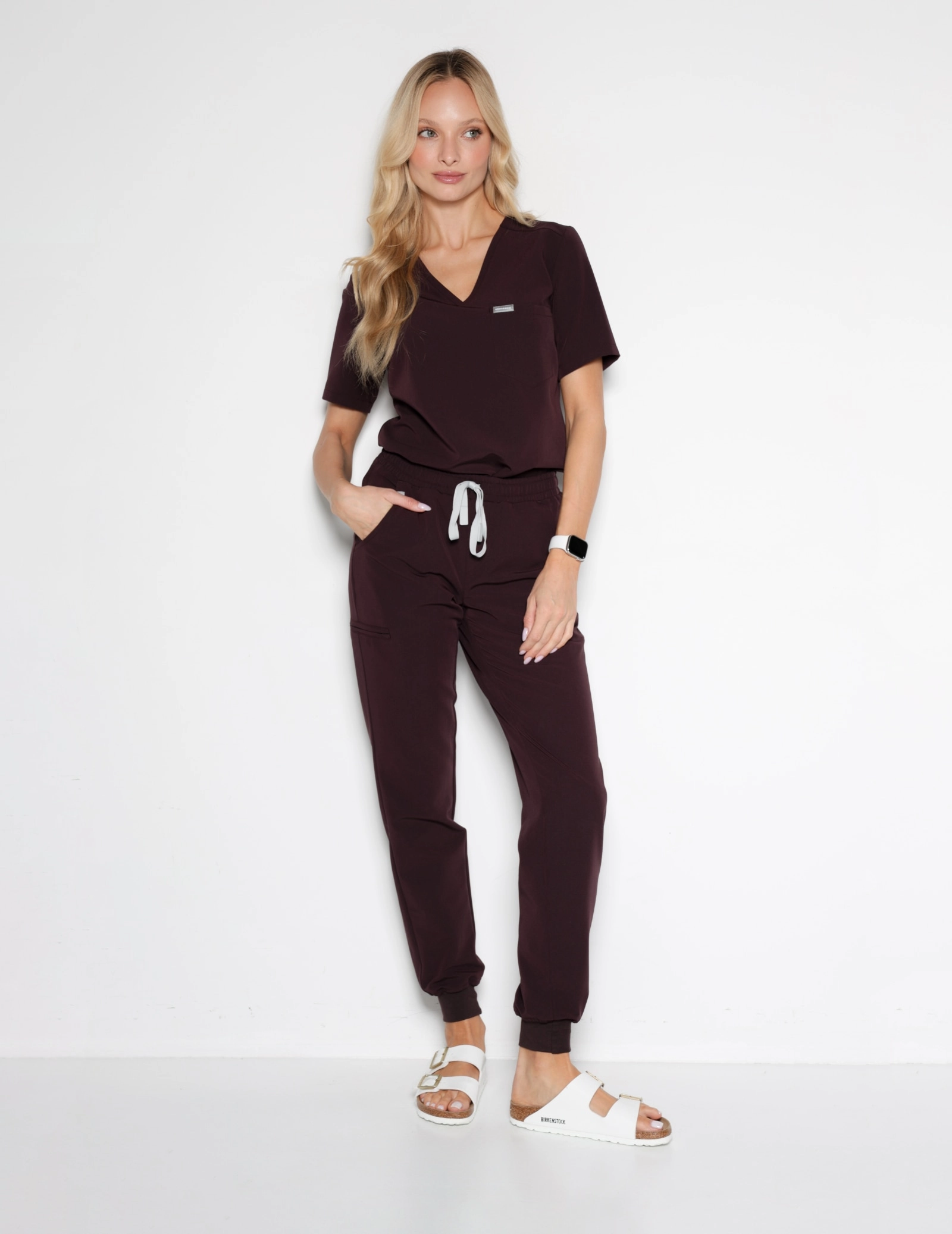 Lekárska Mikina Raya One Pocket - DARK CHOCOLATE