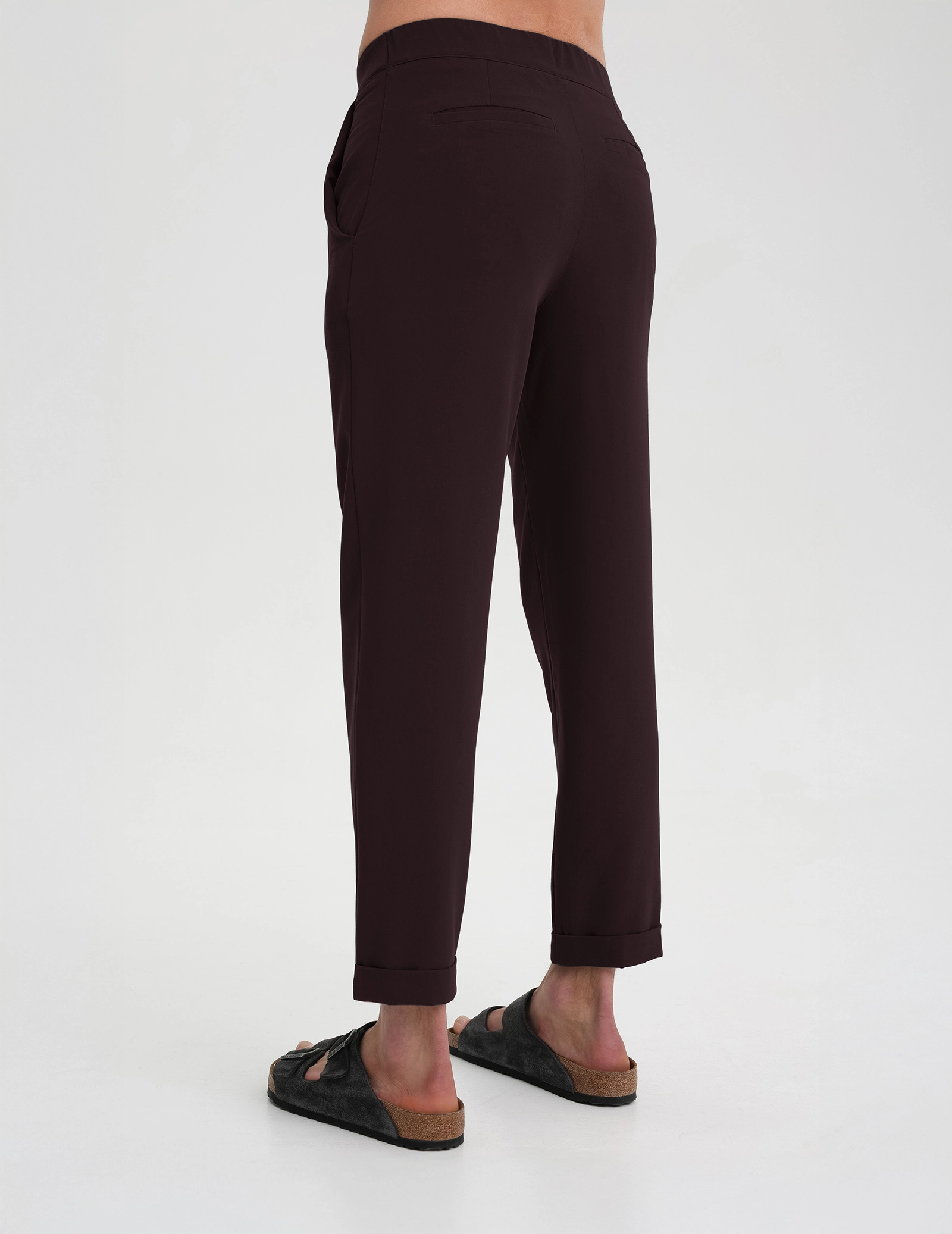 Pánske Lekárske Nohavice Chino - DARK CHOCOLATE