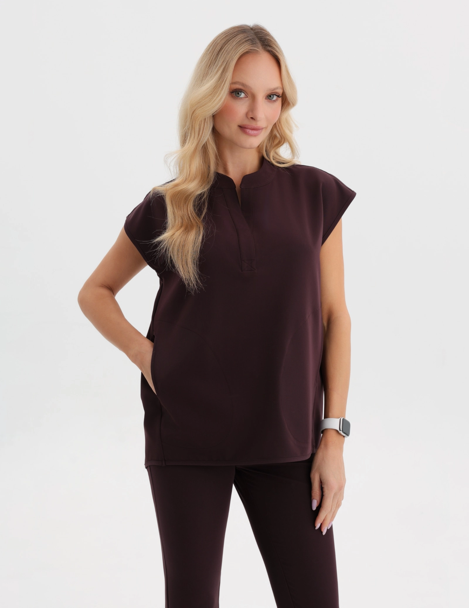 Lekárska Mikina Khloe - DARK CHOCOLATE