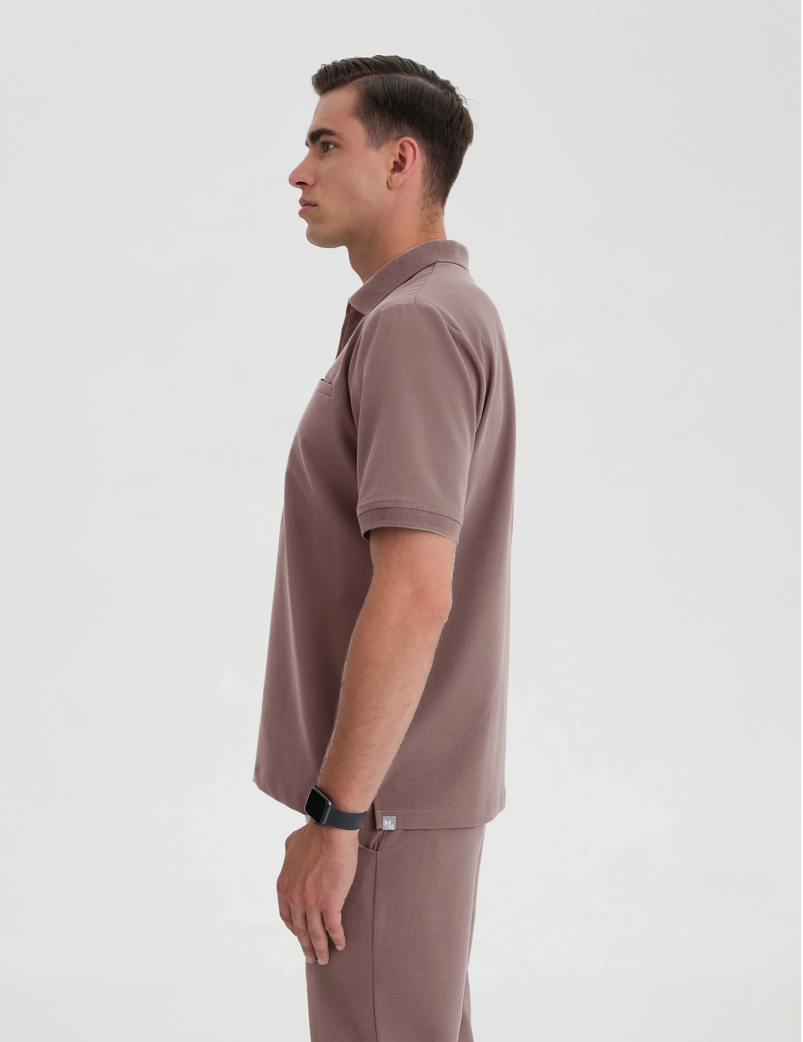 Pánska Lekárska Mikina Birbal – MOCHA