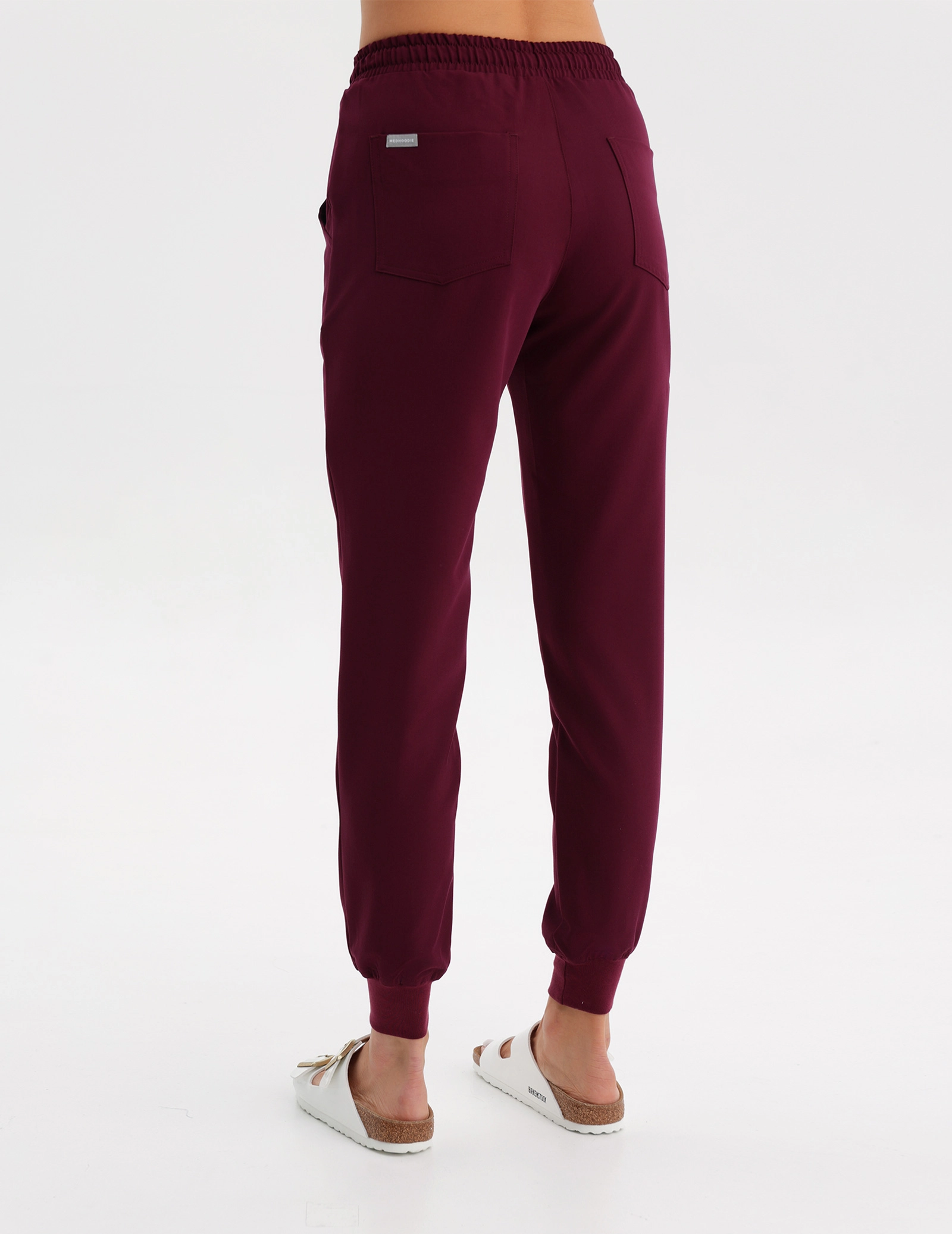 Dámske nohavice Joggers - BURGUNDY