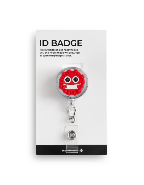 ID Badge Holder - NOT TODAY VIRUS
