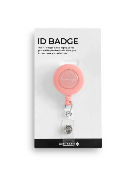 ID Badge Holder - CORAL