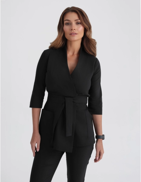 Lekárska Tunika Zoya - TRUE BLACK