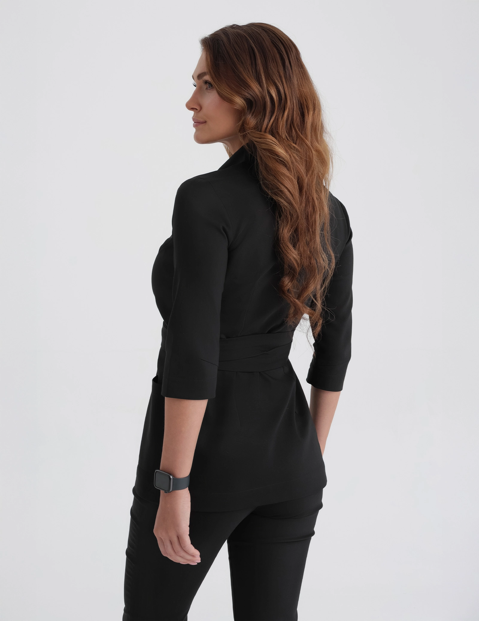 Lekárska Tunika Zoya - TRUE BLACK