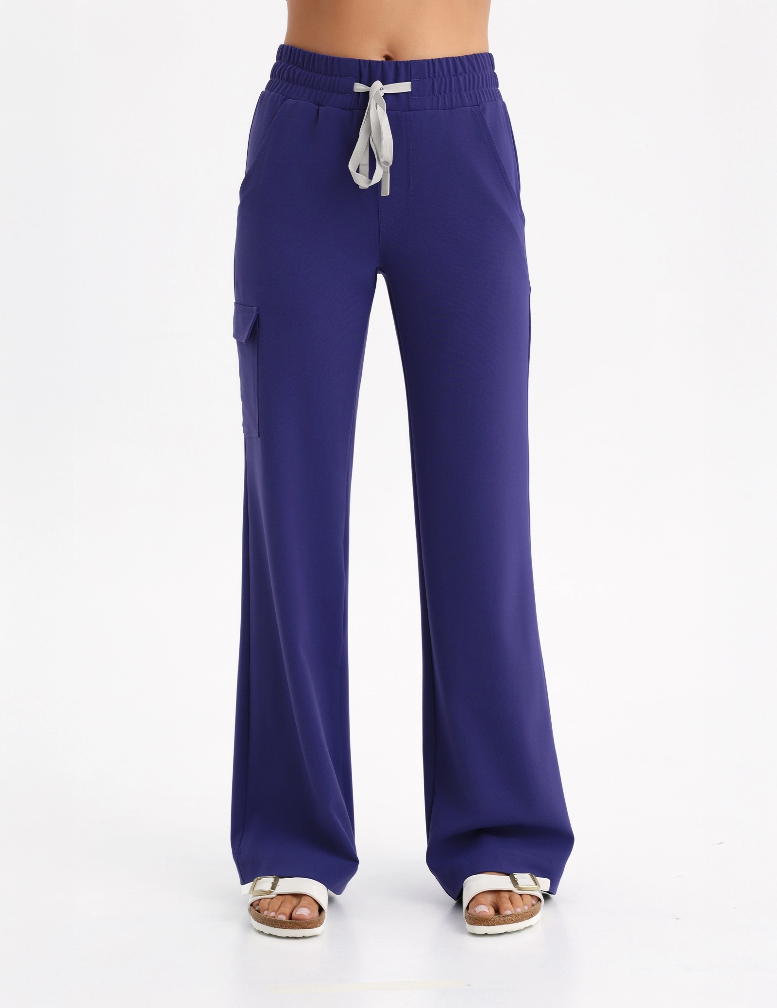 Dámske Lekárske Nohavice Yoga - DUSK