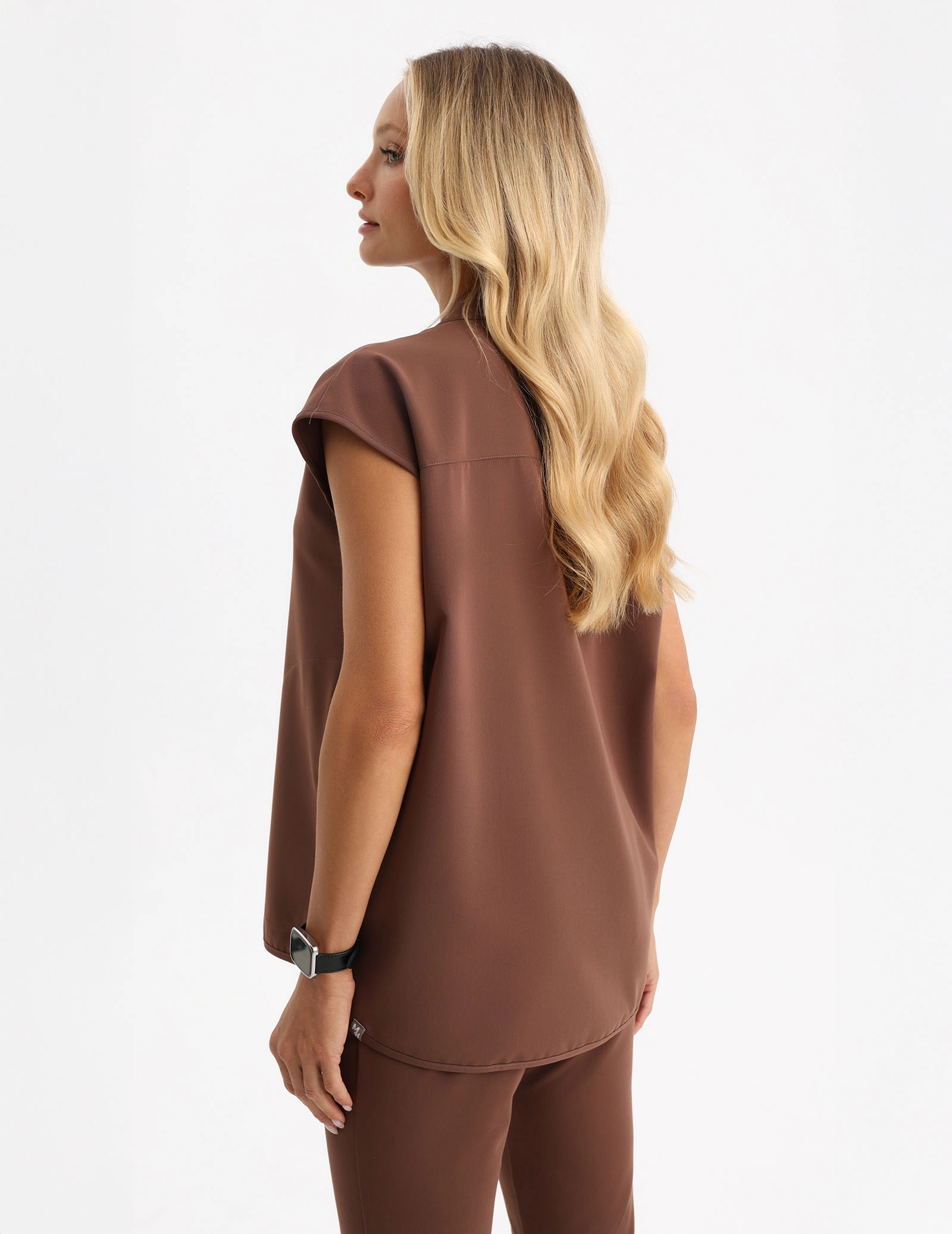 Lekárska Mikina Khloe - MILKY BROWN